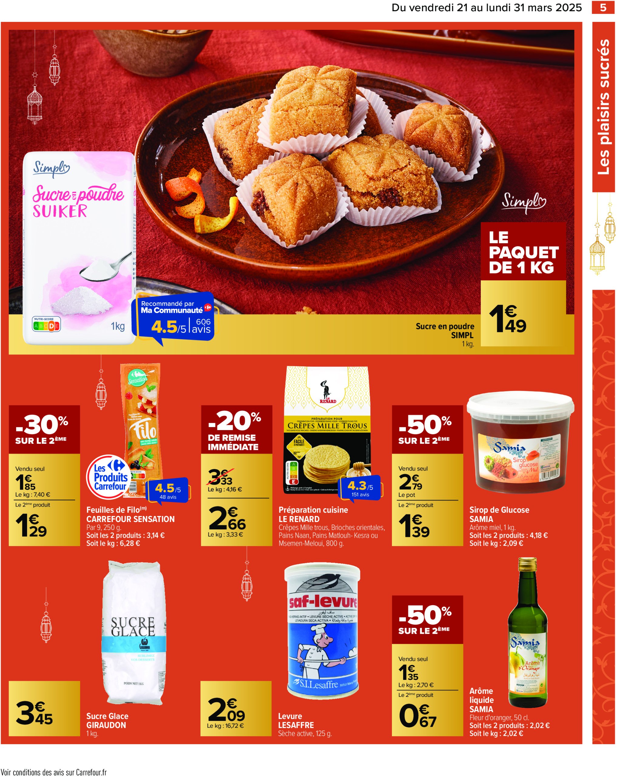 carrefour - Catalogue Carrefour - Ramadan valable dès 21/03 - 31/03 - page: 7