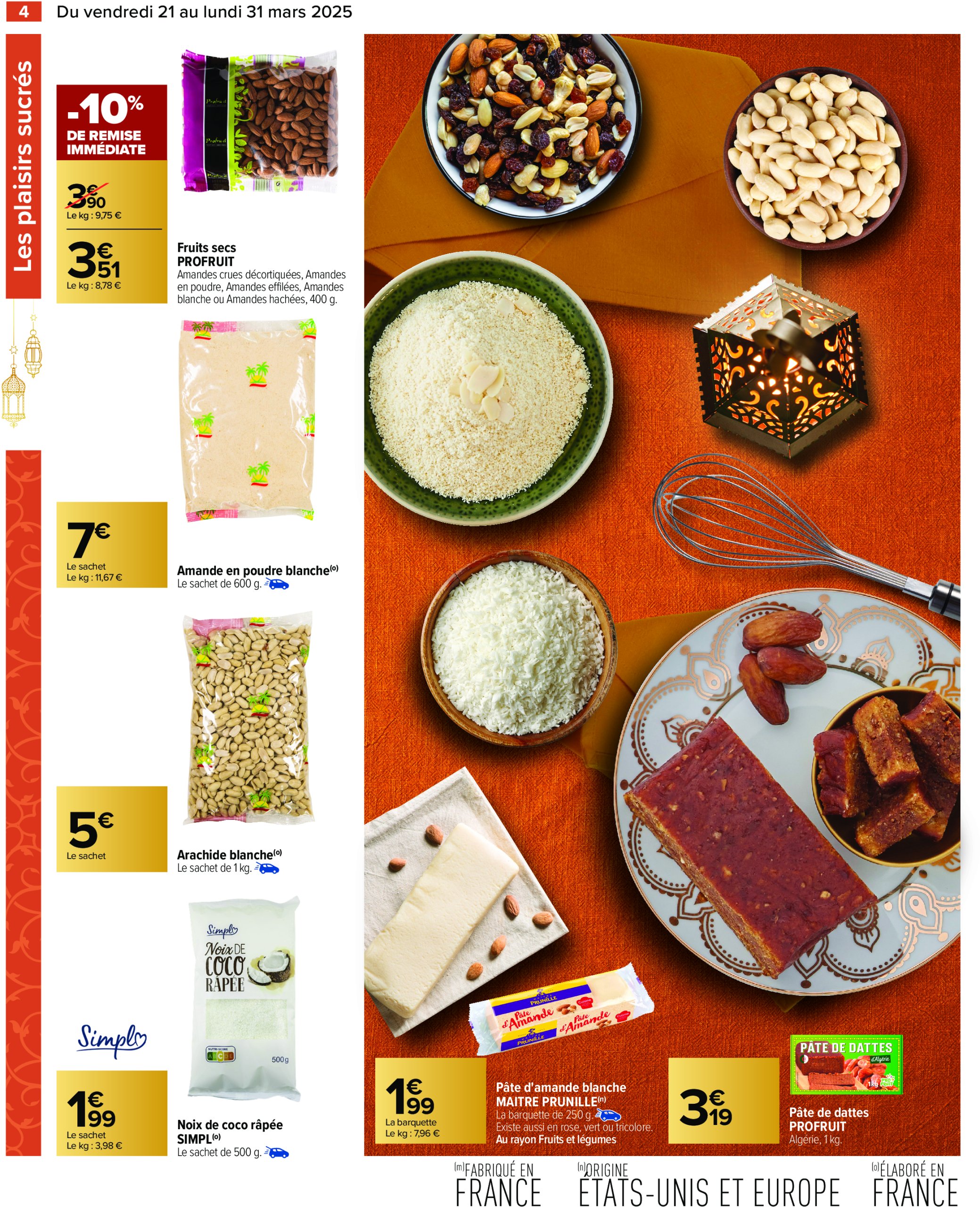 carrefour - Catalogue Carrefour - Ramadan valable dès 21/03 - 31/03 - page: 6