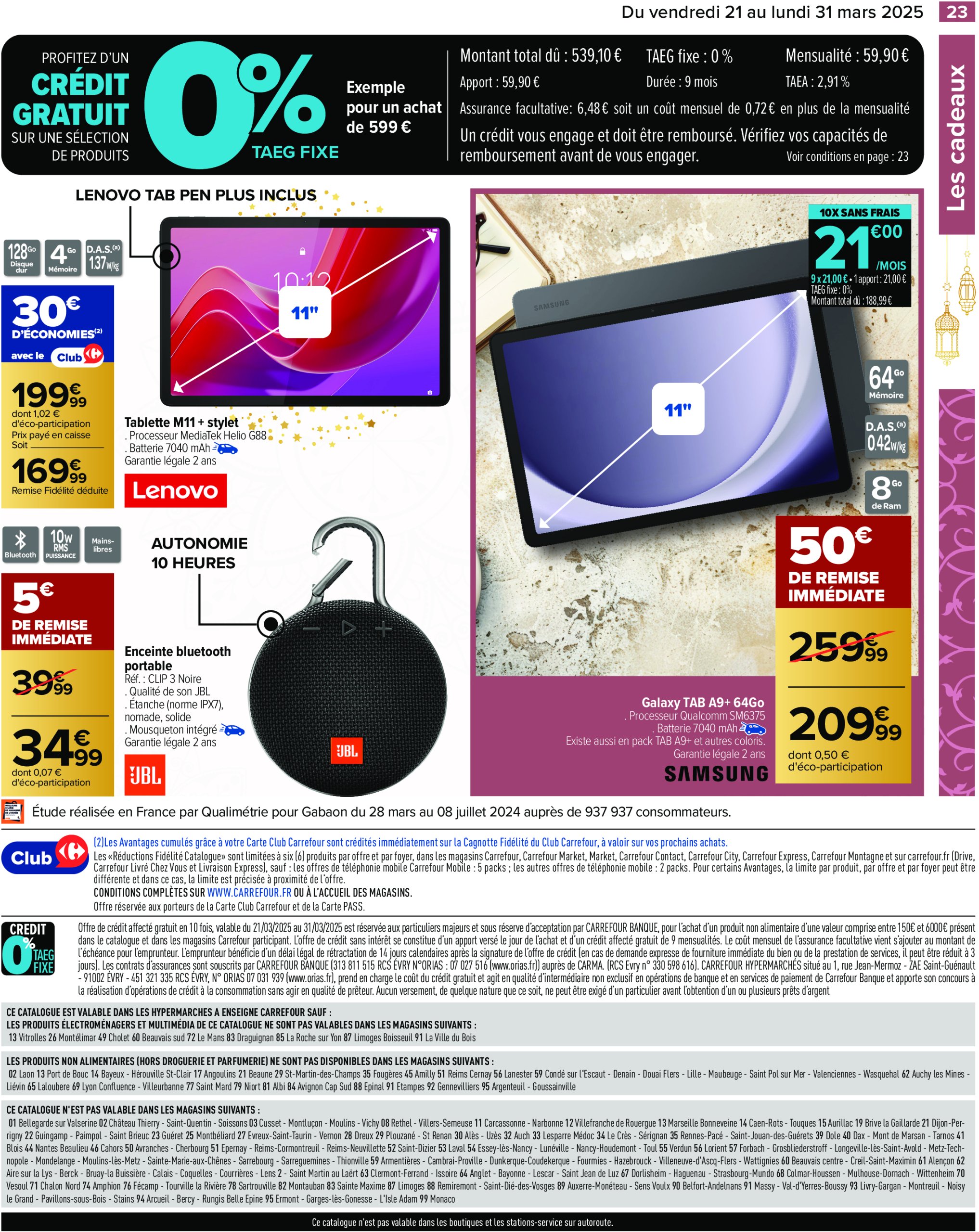 carrefour - Catalogue Carrefour - Ramadan valable dès 21/03 - 31/03 - page: 25