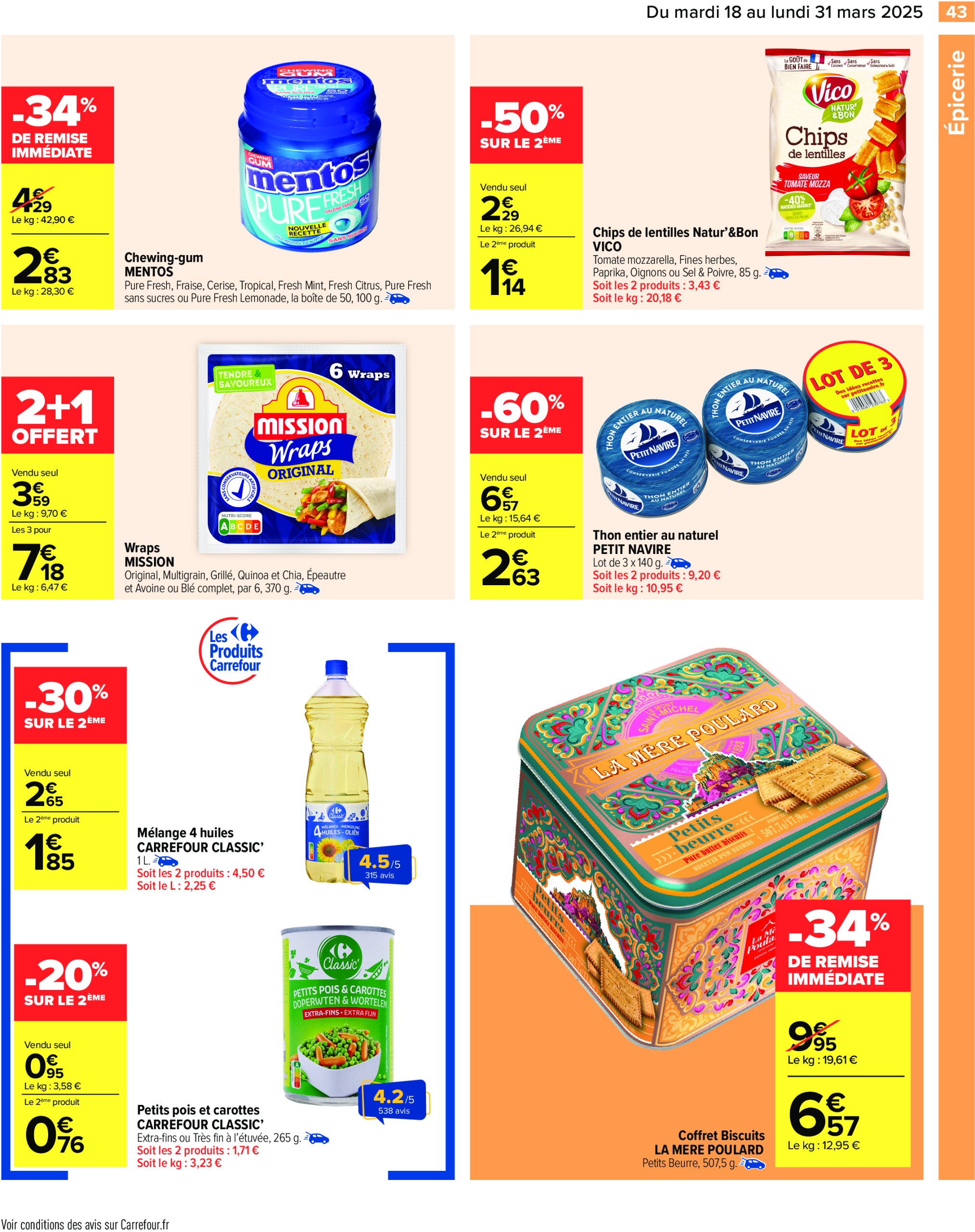 carrefour - Catalogue Carrefour valable dès 18/03 - 31/03 - page: 45 carrefour - Catalogue Carrefour valable dès 18/03 - 31/03 - page: 45