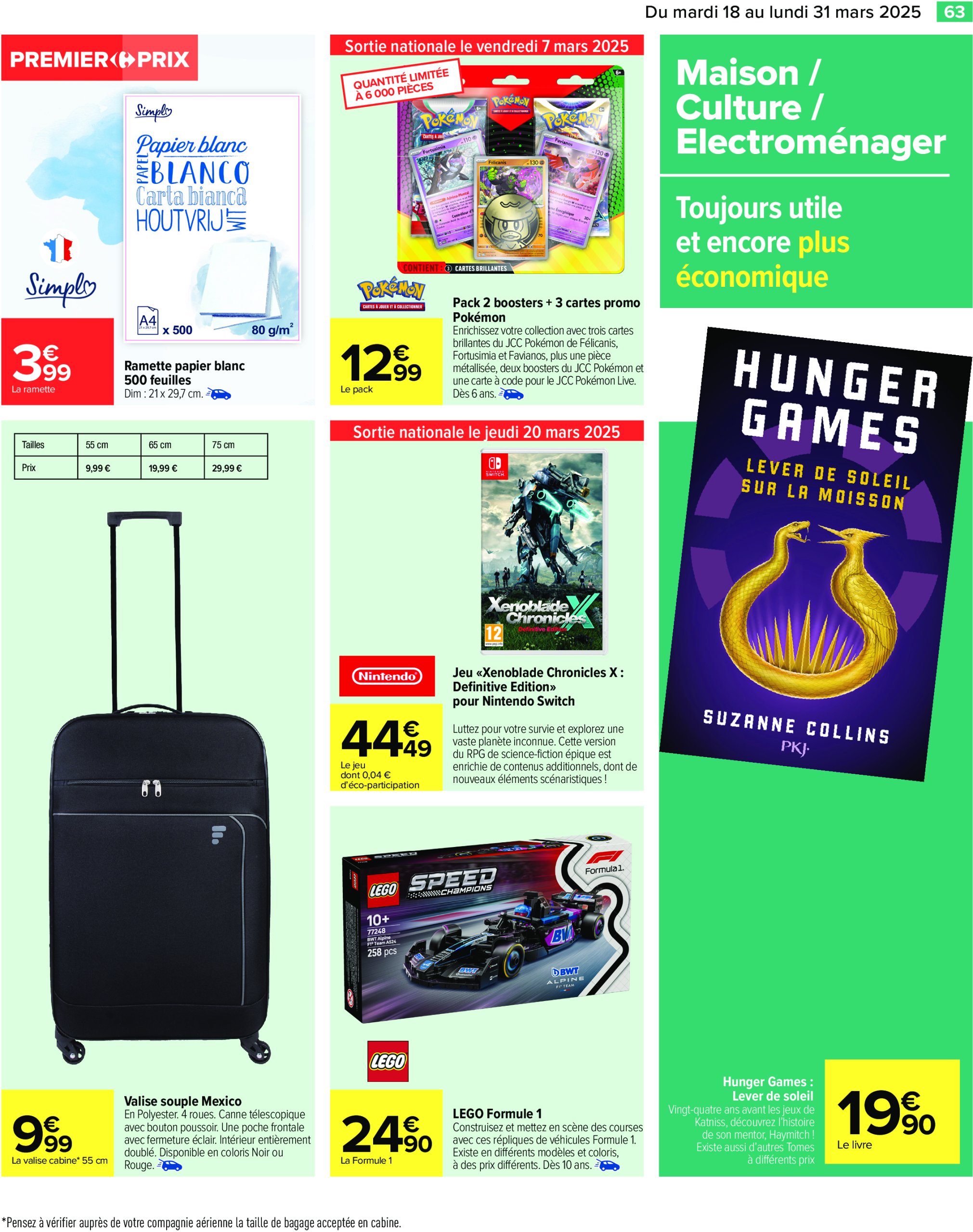 carrefour - Catalogue Carrefour valable dès 18/03 - 31/03 - page: 65 carrefour - Catalogue Carrefour valable dès 18/03 - 31/03 - page: 65