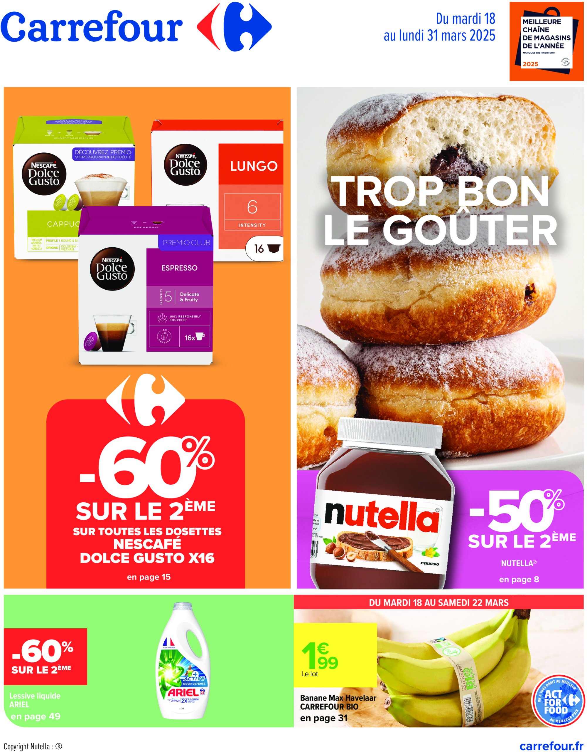 carrefour - Catalogue Carrefour valable dès 18/03 - 31/03