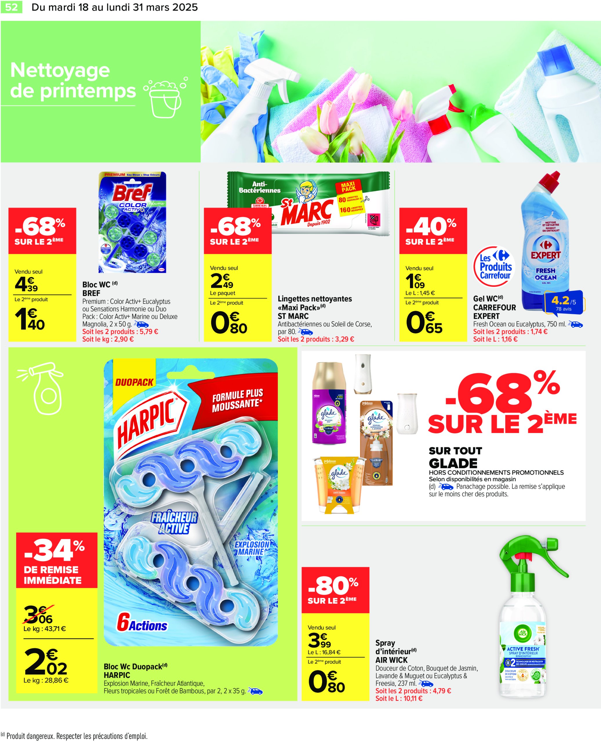carrefour - Catalogue Carrefour valable dès 18/03 - 31/03 - page: 54 carrefour - Catalogue Carrefour valable dès 18/03 - 31/03 - page: 54