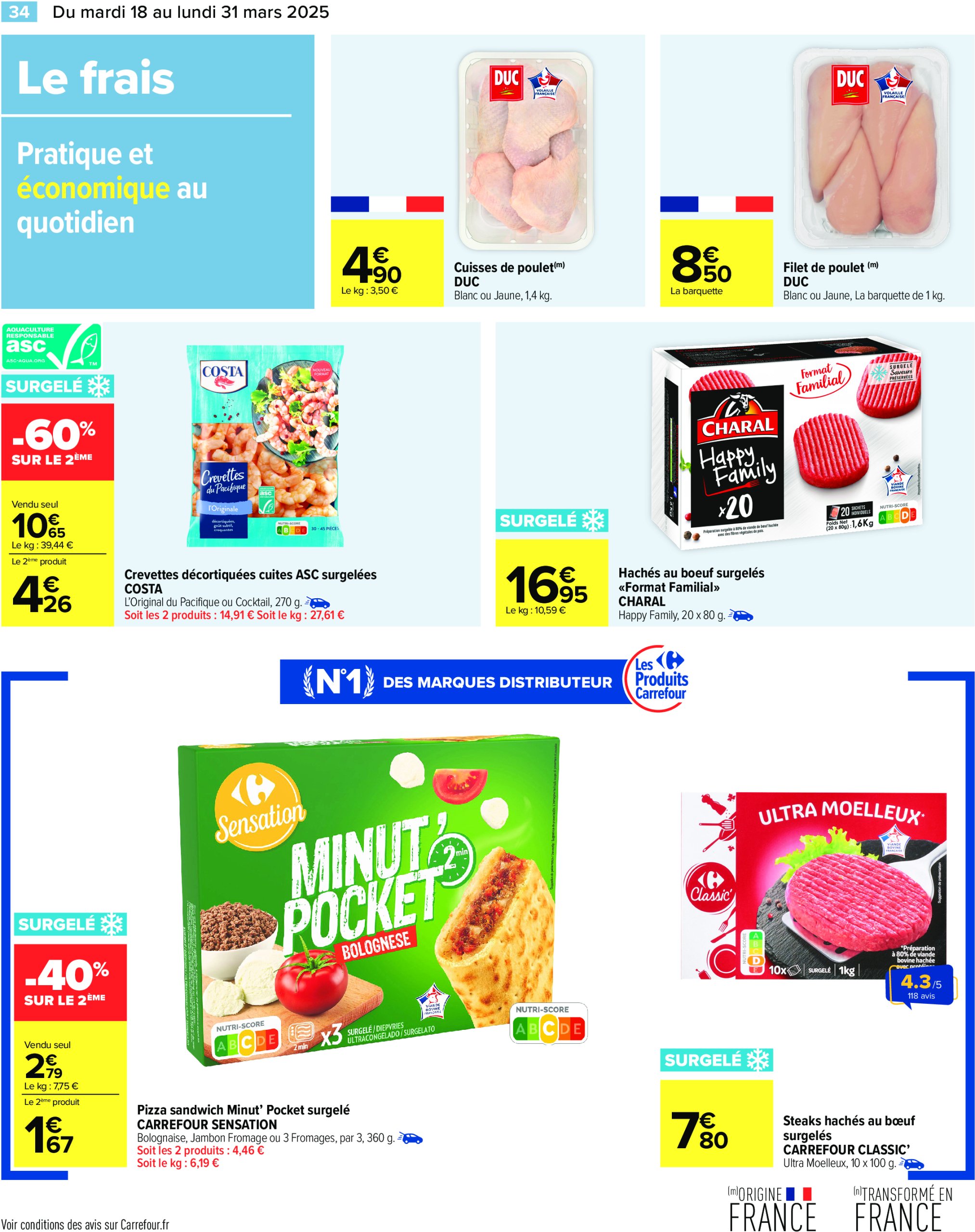 carrefour - Catalogue Carrefour valable dès 18/03 - 31/03 - page: 36 carrefour - Catalogue Carrefour valable dès 18/03 - 31/03 - page: 36