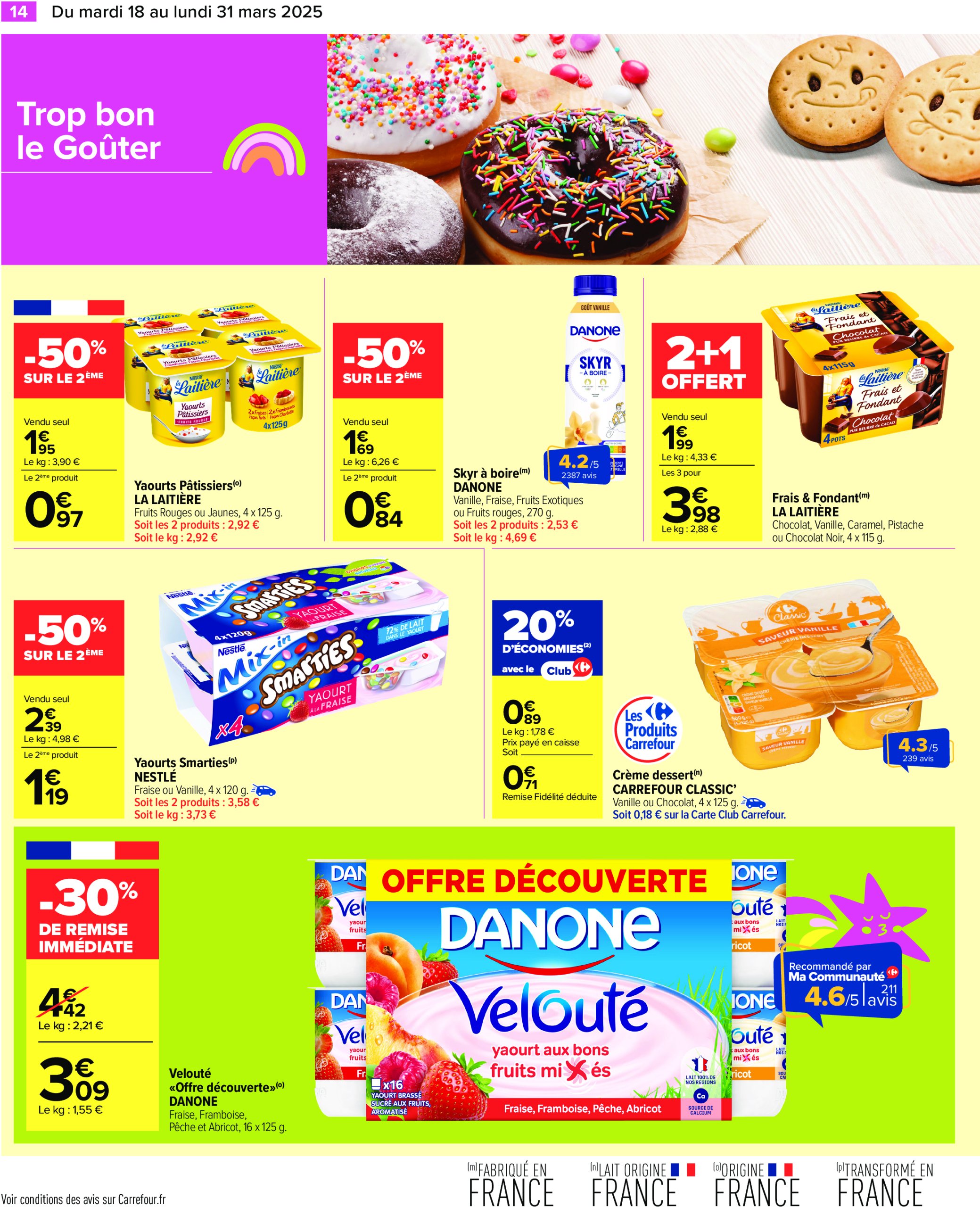 carrefour - Catalogue Carrefour valable dès 18/03 - 31/03 - page: 16 carrefour - Catalogue Carrefour valable dès 18/03 - 31/03 - page: 16