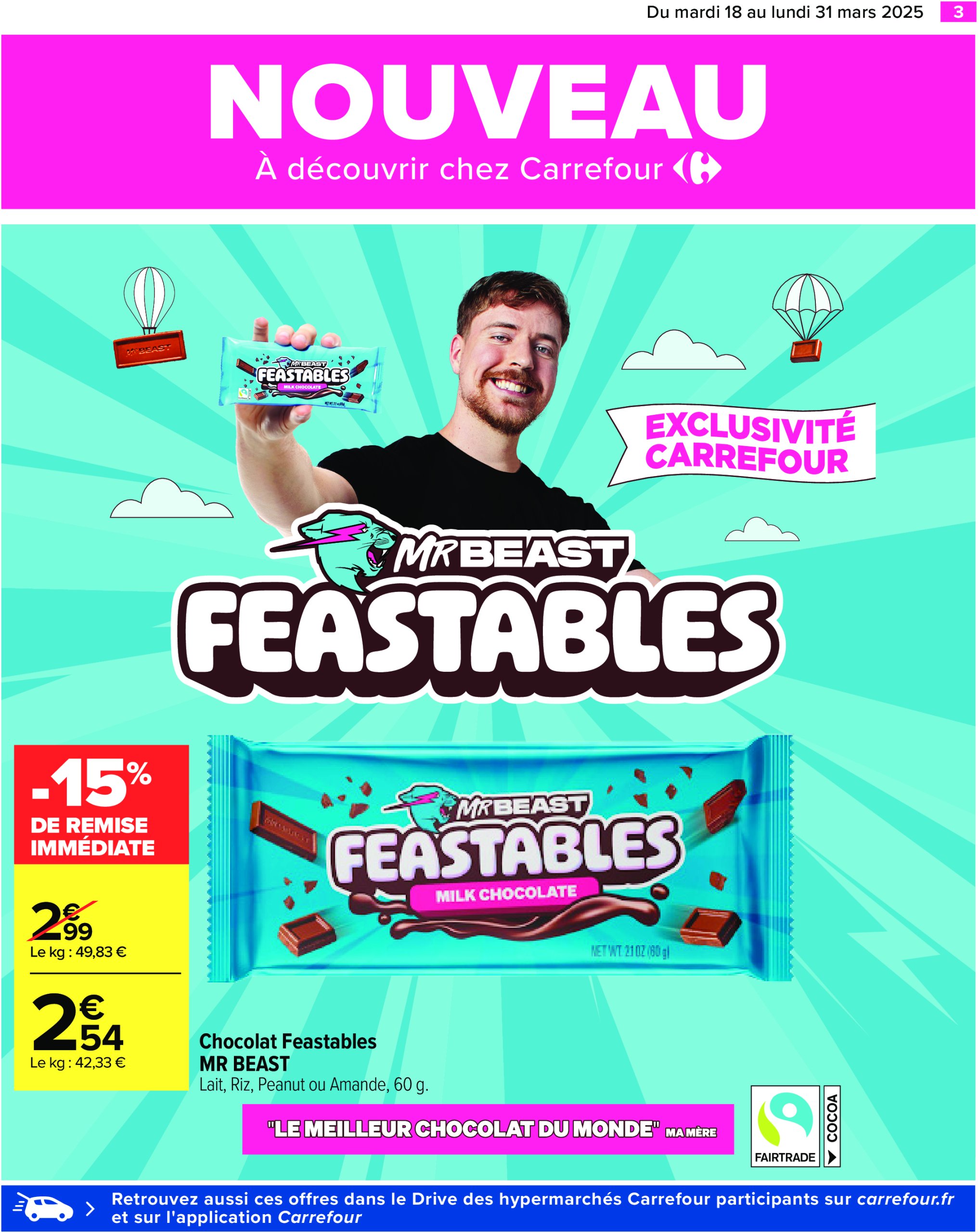 carrefour - Catalogue Carrefour valable dès 18/03 - 31/03 - page: 5 carrefour - Catalogue Carrefour valable dès 18/03 - 31/03 - page: 5