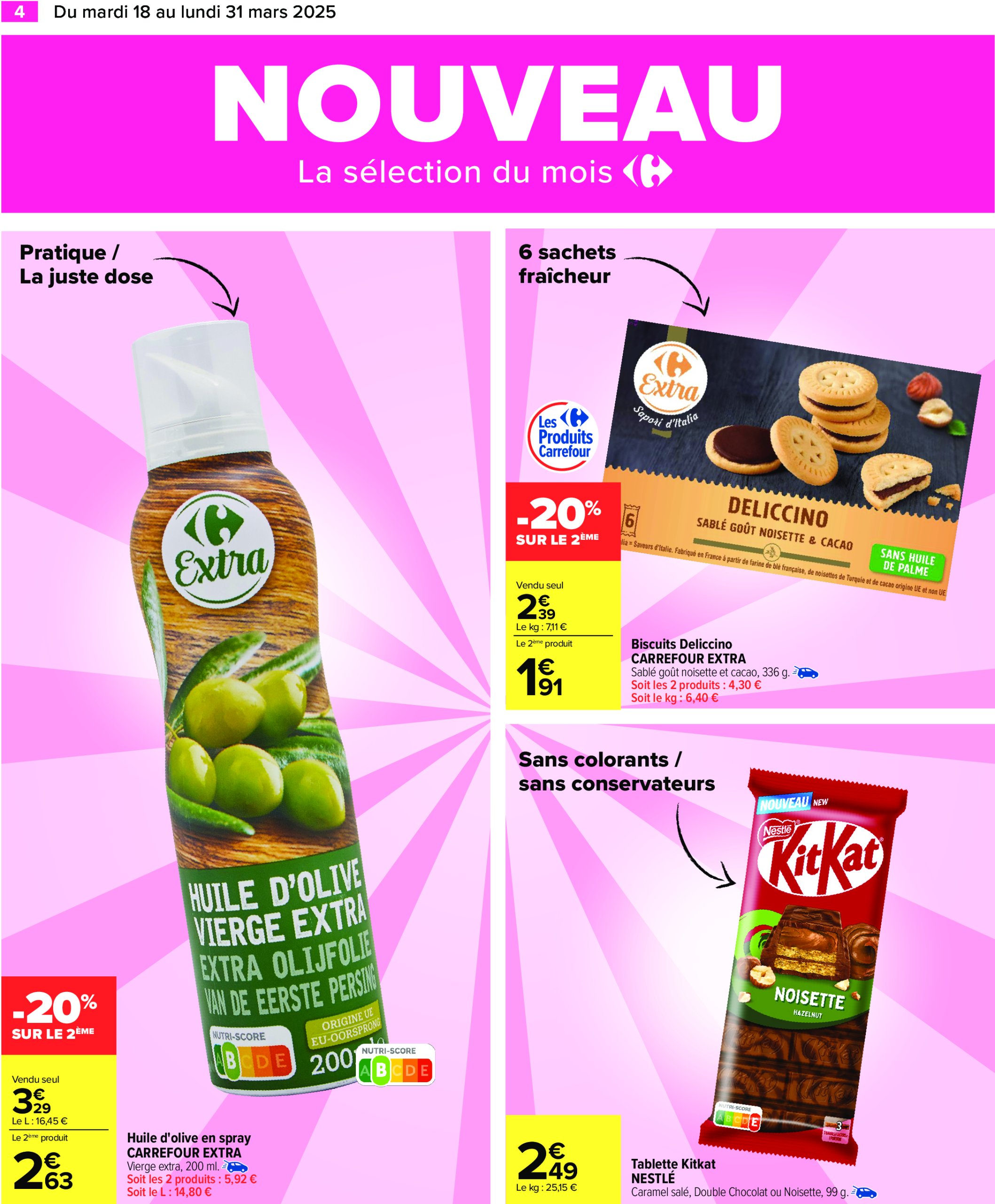 carrefour - Catalogue Carrefour valable dès 18/03 - 31/03 - page: 6 carrefour - Catalogue Carrefour valable dès 18/03 - 31/03 - page: 6