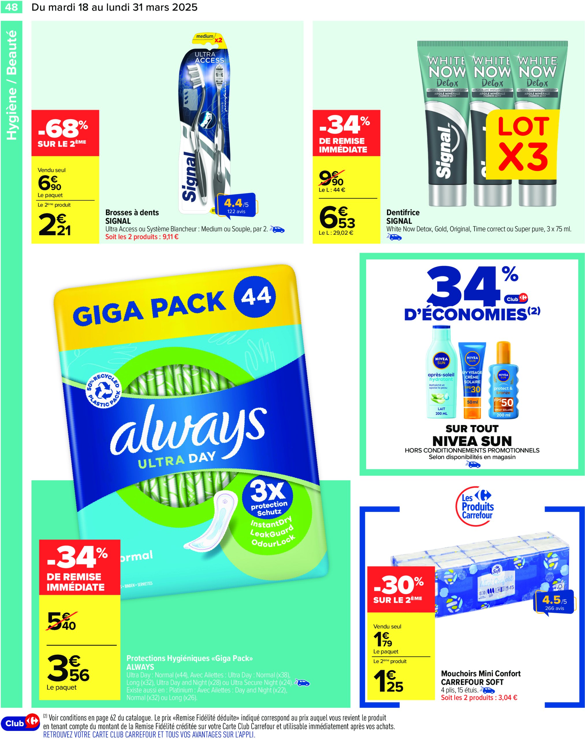 carrefour - Catalogue Carrefour valable dès 18/03 - 31/03 - page: 50 carrefour - Catalogue Carrefour valable dès 18/03 - 31/03 - page: 50