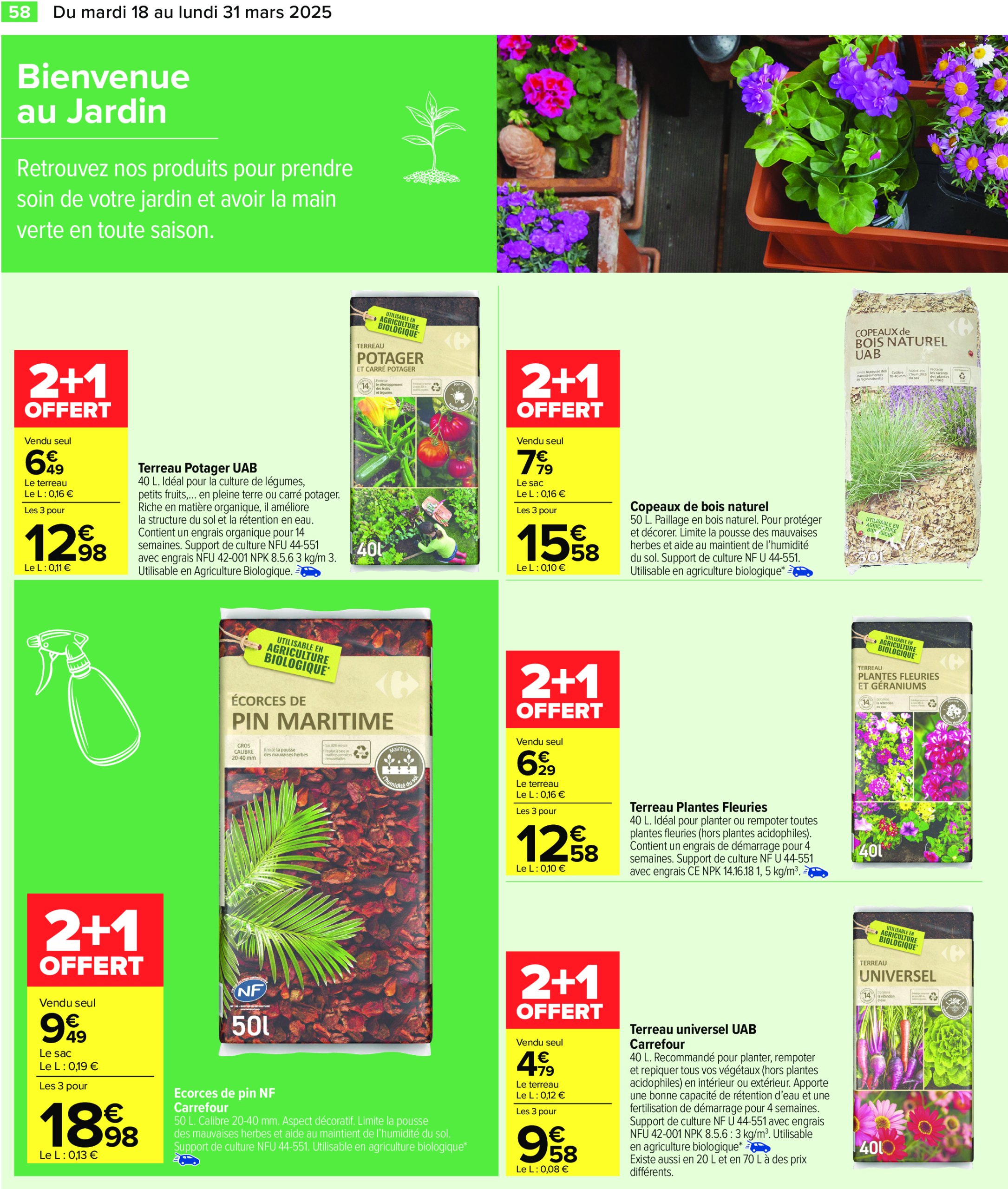 carrefour - Catalogue Carrefour valable dès 18/03 - 31/03 - page: 60 carrefour - Catalogue Carrefour valable dès 18/03 - 31/03 - page: 60