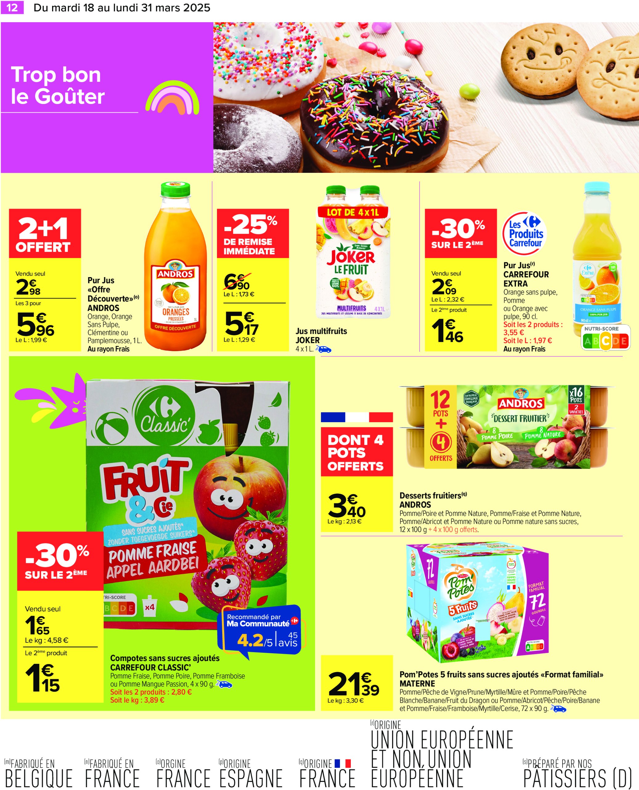 carrefour - Catalogue Carrefour valable dès 18/03 - 31/03 - page: 14 carrefour - Catalogue Carrefour valable dès 18/03 - 31/03 - page: 14