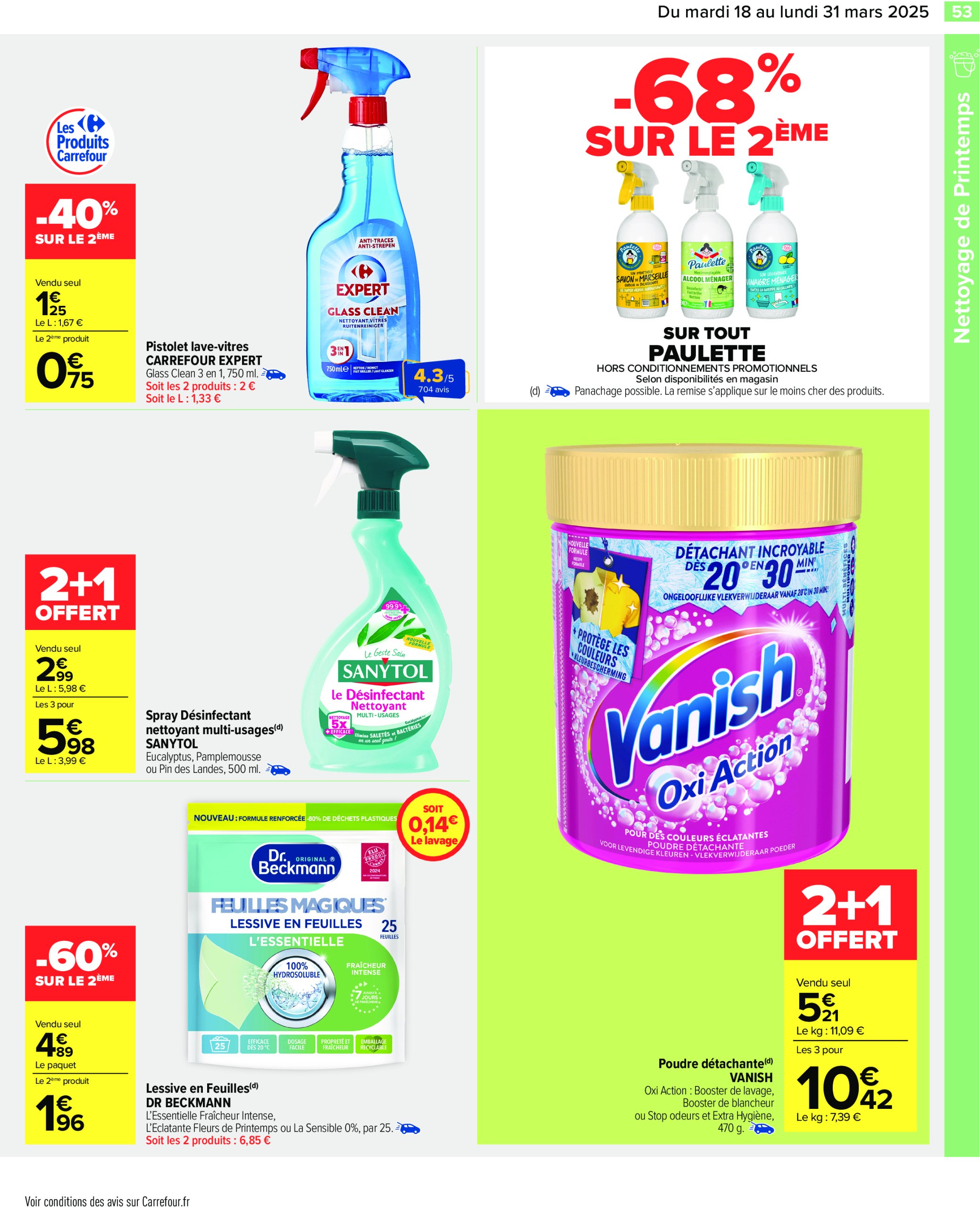 carrefour - Catalogue Carrefour valable dès 18/03 - 31/03 - page: 55 carrefour - Catalogue Carrefour valable dès 18/03 - 31/03 - page: 55