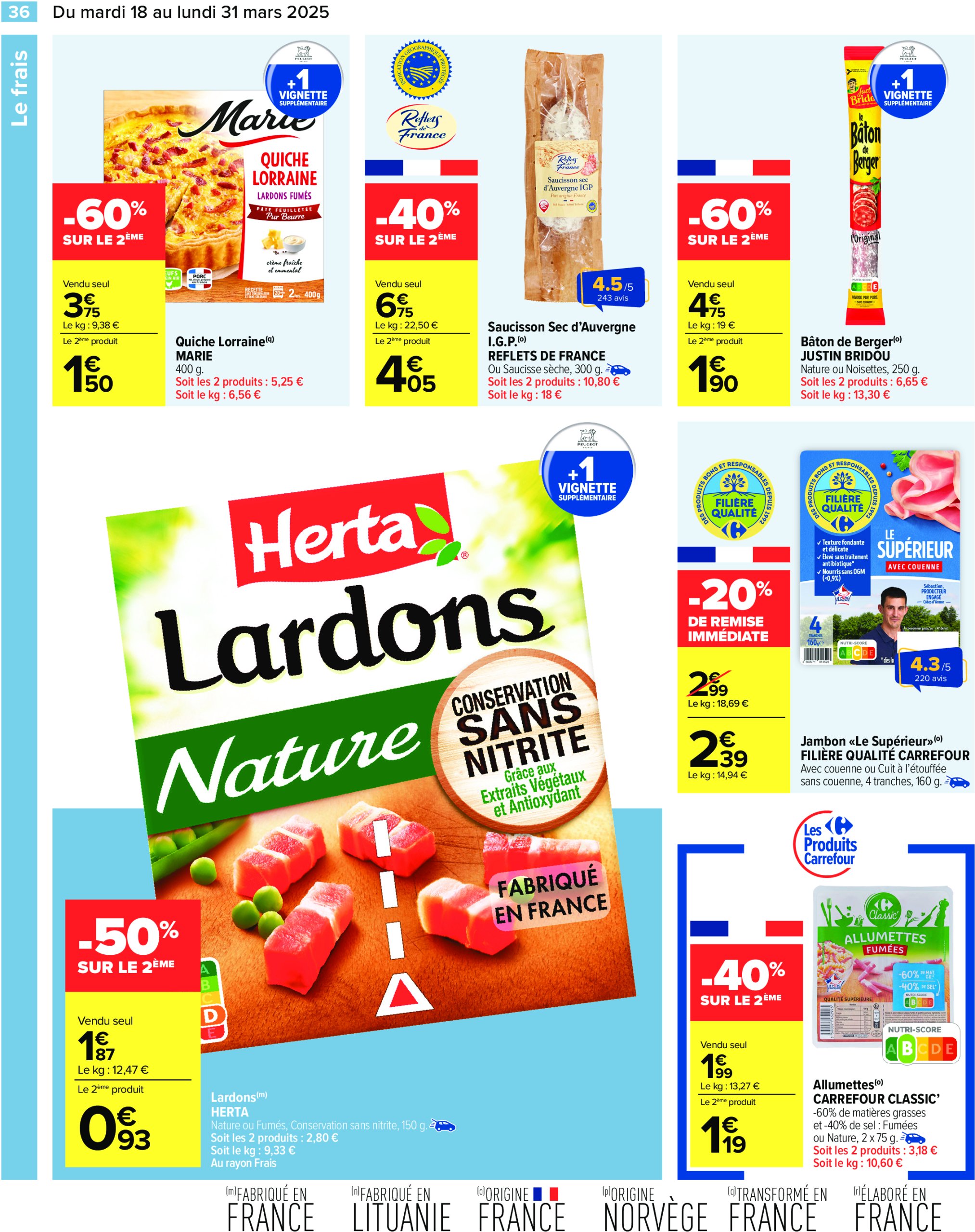carrefour - Catalogue Carrefour valable dès 18/03 - 31/03 - page: 38 carrefour - Catalogue Carrefour valable dès 18/03 - 31/03 - page: 38
