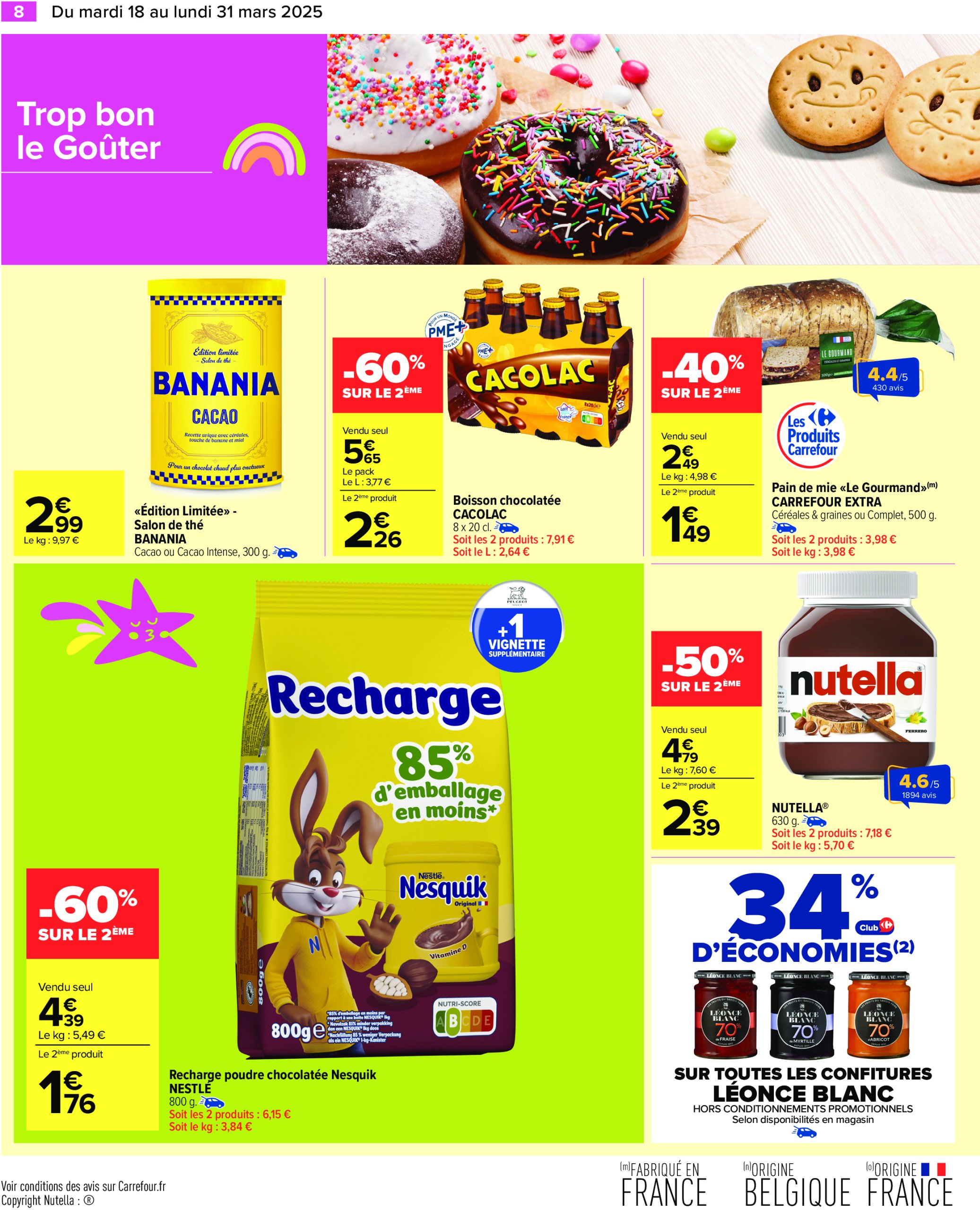 carrefour - Catalogue Carrefour valable dès 18/03 - 31/03 - page: 10 carrefour - Catalogue Carrefour valable dès 18/03 - 31/03 - page: 10