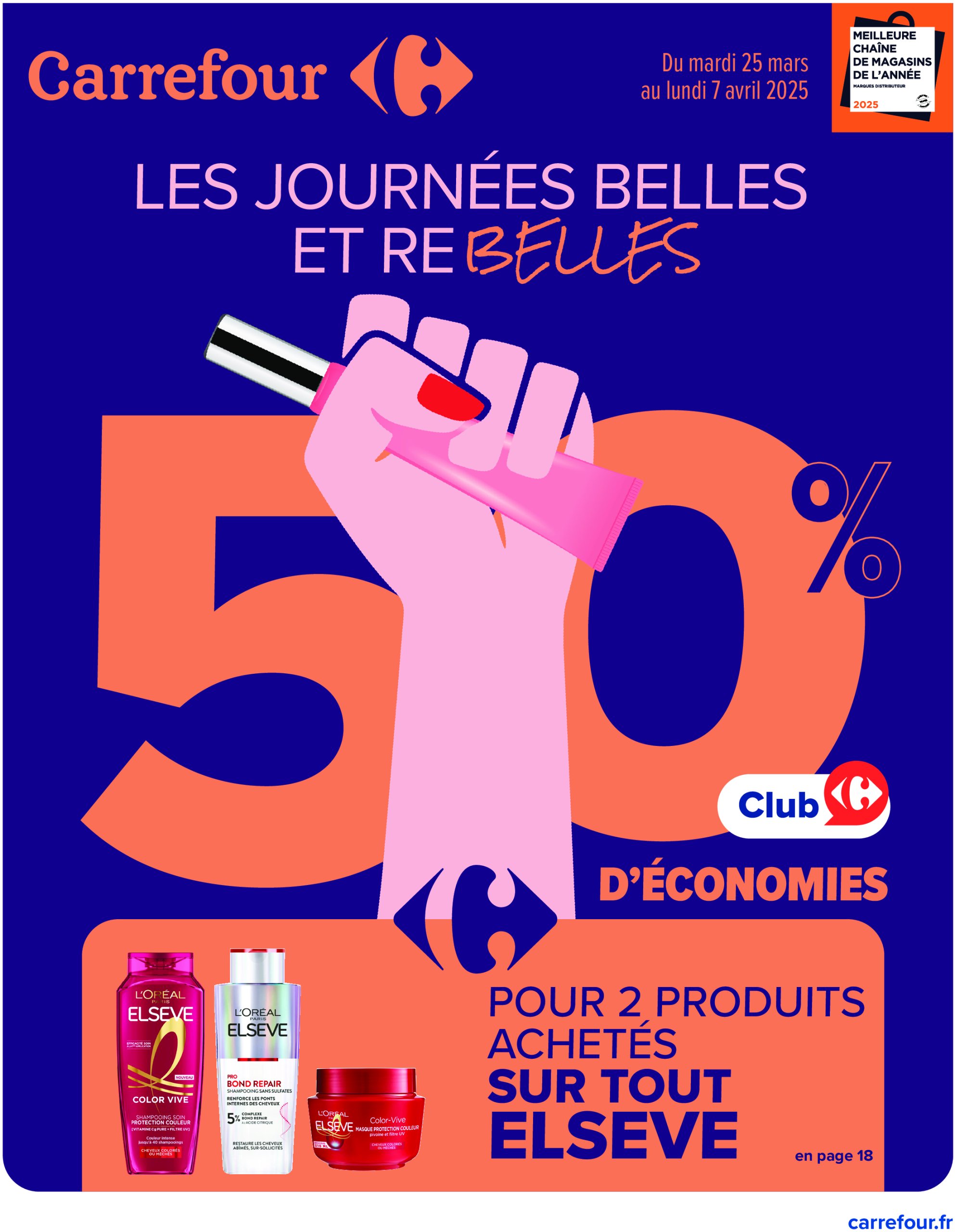 carrefour - Catalogue Carrefour - Parfumerie valable dès 25/03 - 07/04