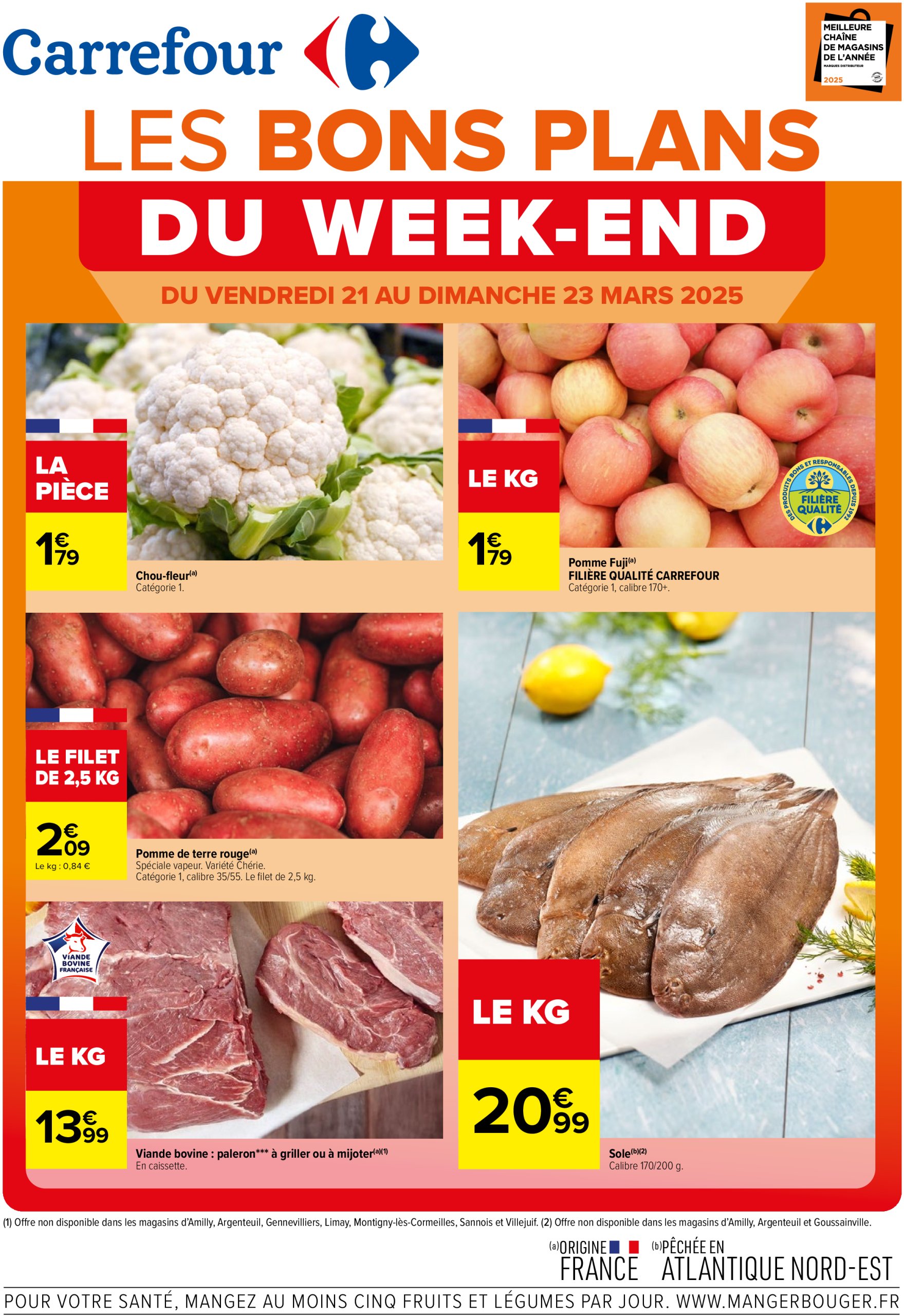 carrefour - Catalogue Carrefour - Les Bons Plans du Week-end valable dès 21/03 - 23/03