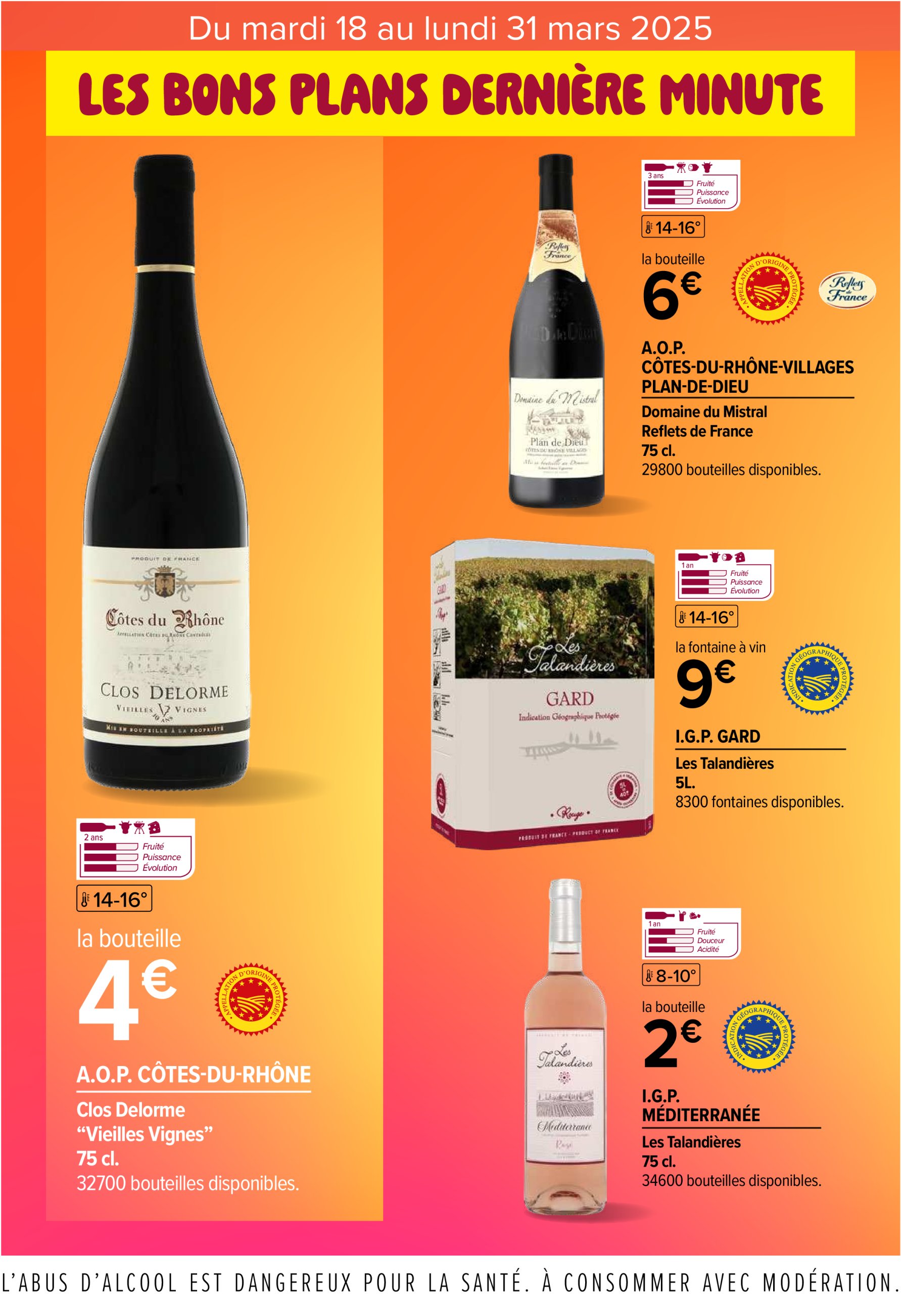 carrefour - Catalogue Carrefour - Les Bons Plans Derniére Minute valable dès 18/03 - 31/03 - page: 2