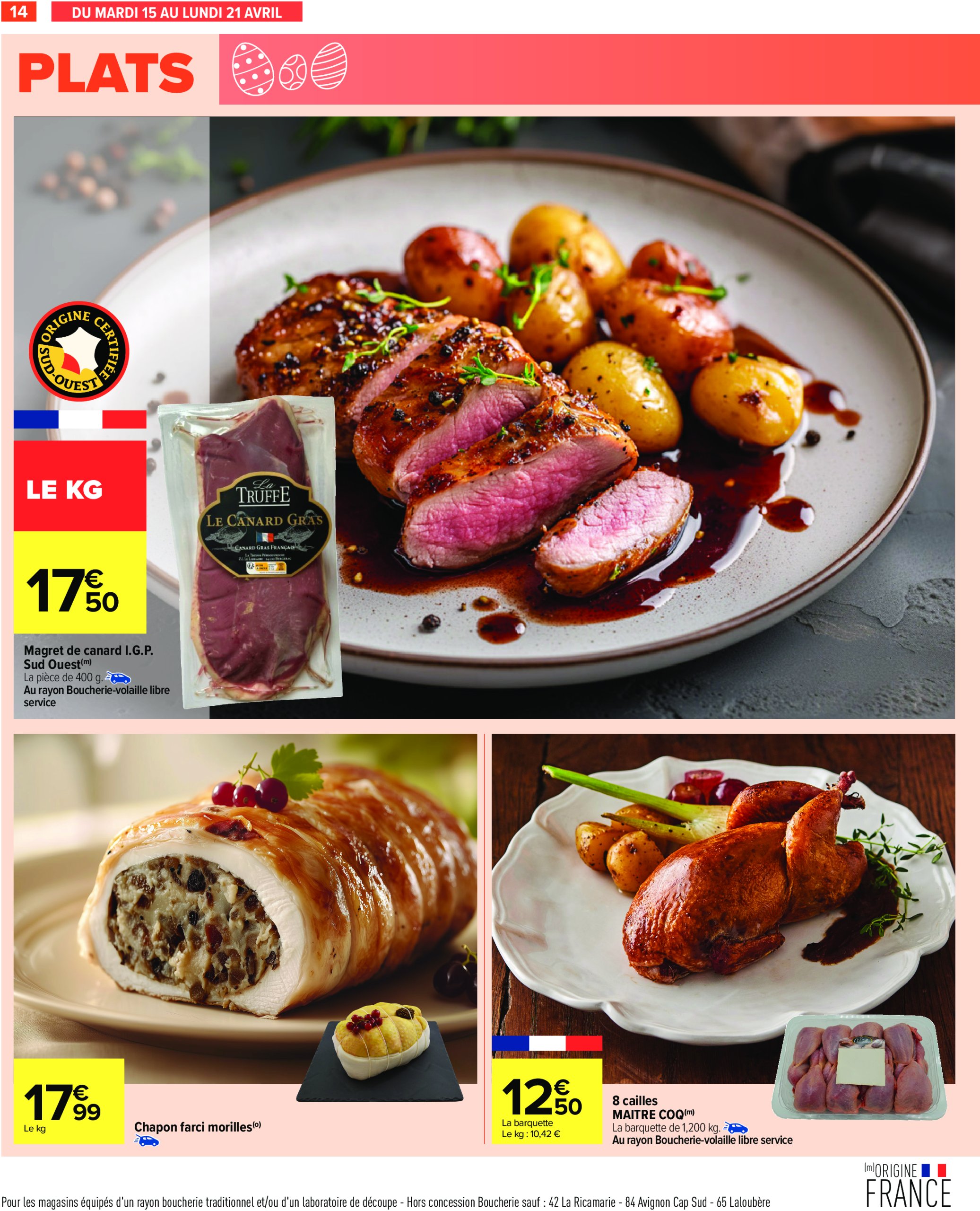 carrefour - Catalogue Carrefour - Pâques valable dès 11/04 - 21/04 - page: 16