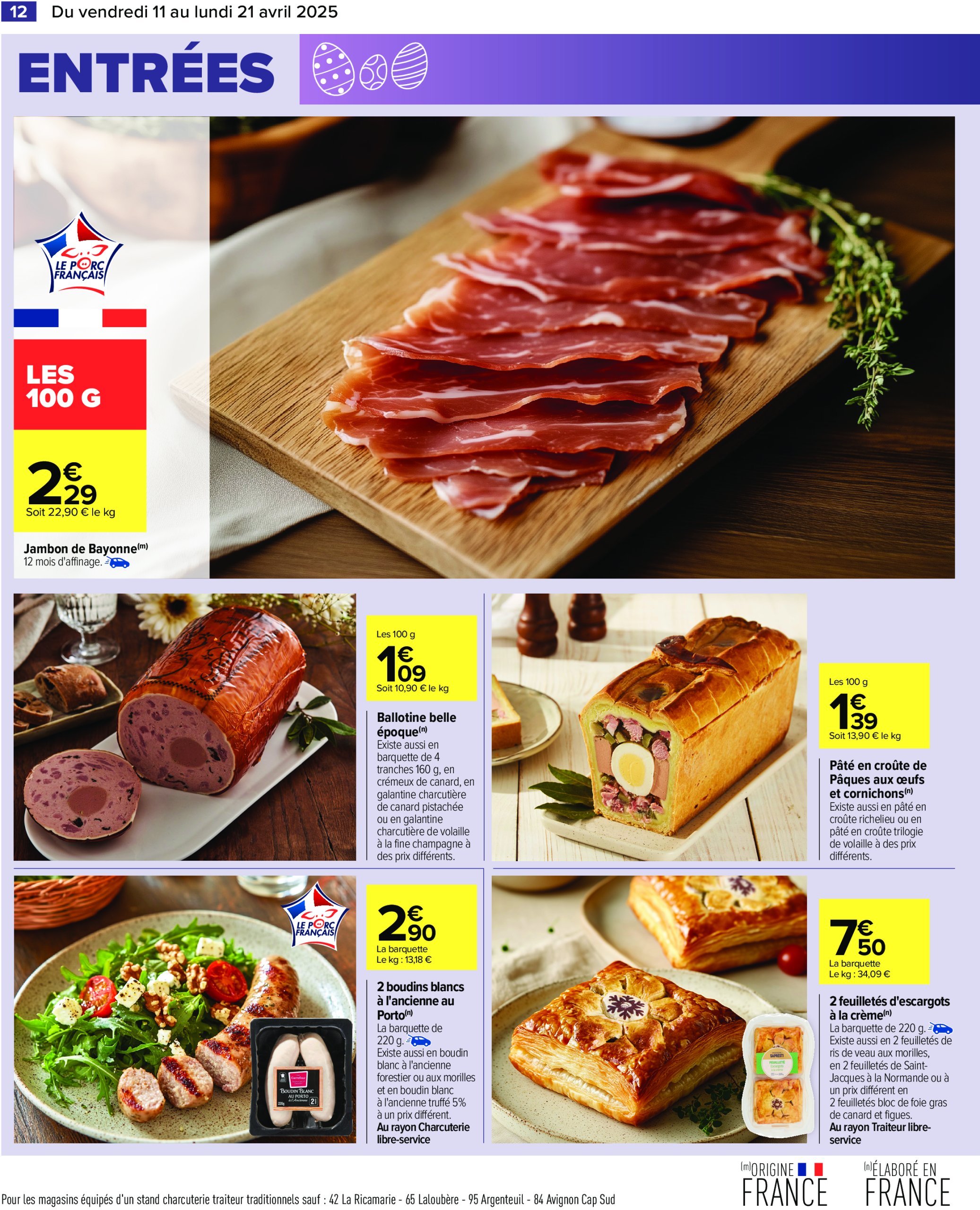 carrefour - Catalogue Carrefour - Pâques valable dès 11/04 - 21/04 - page: 14
