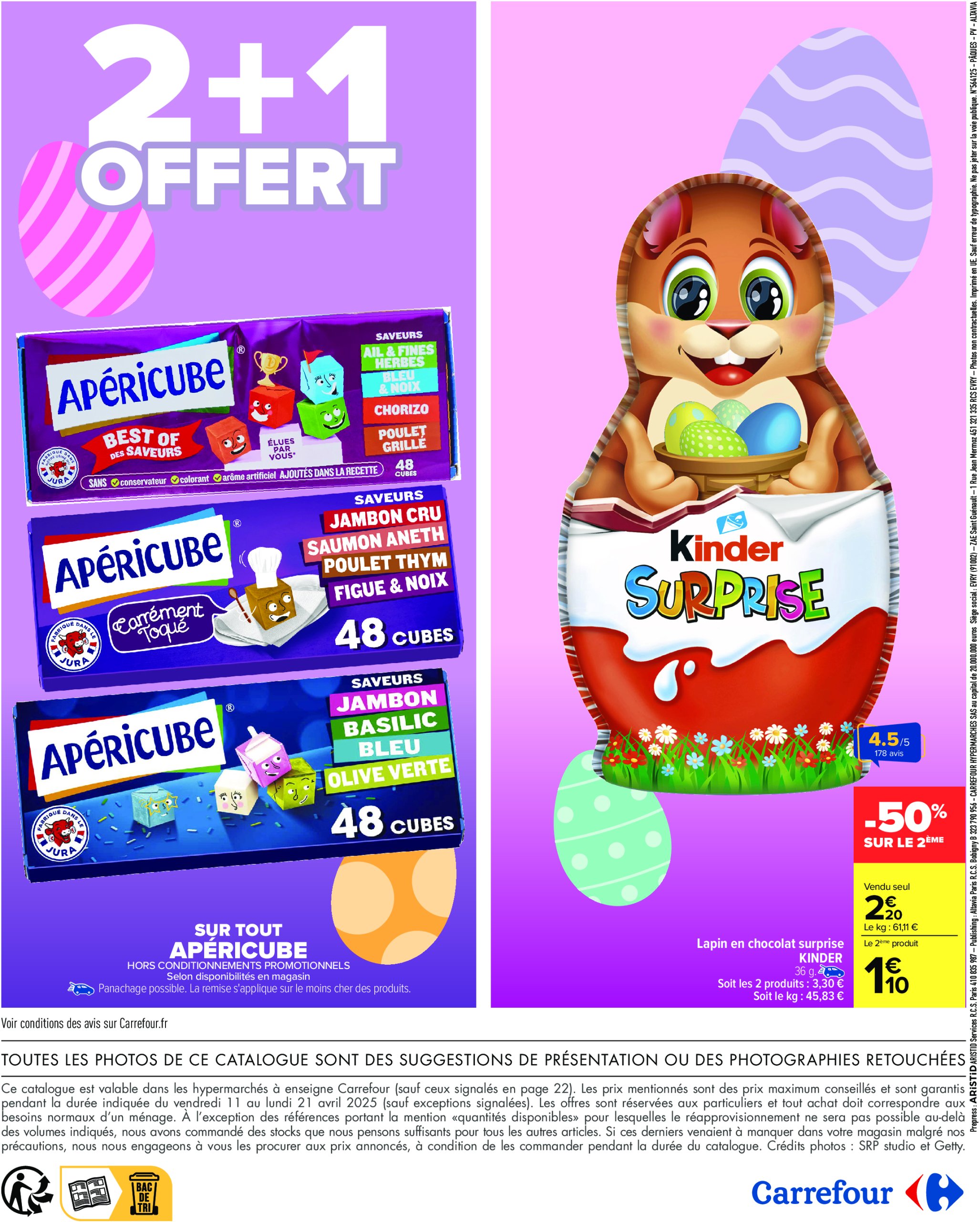 carrefour - Catalogue Carrefour - Pâques valable dès 11/04 - 21/04 - page: 2