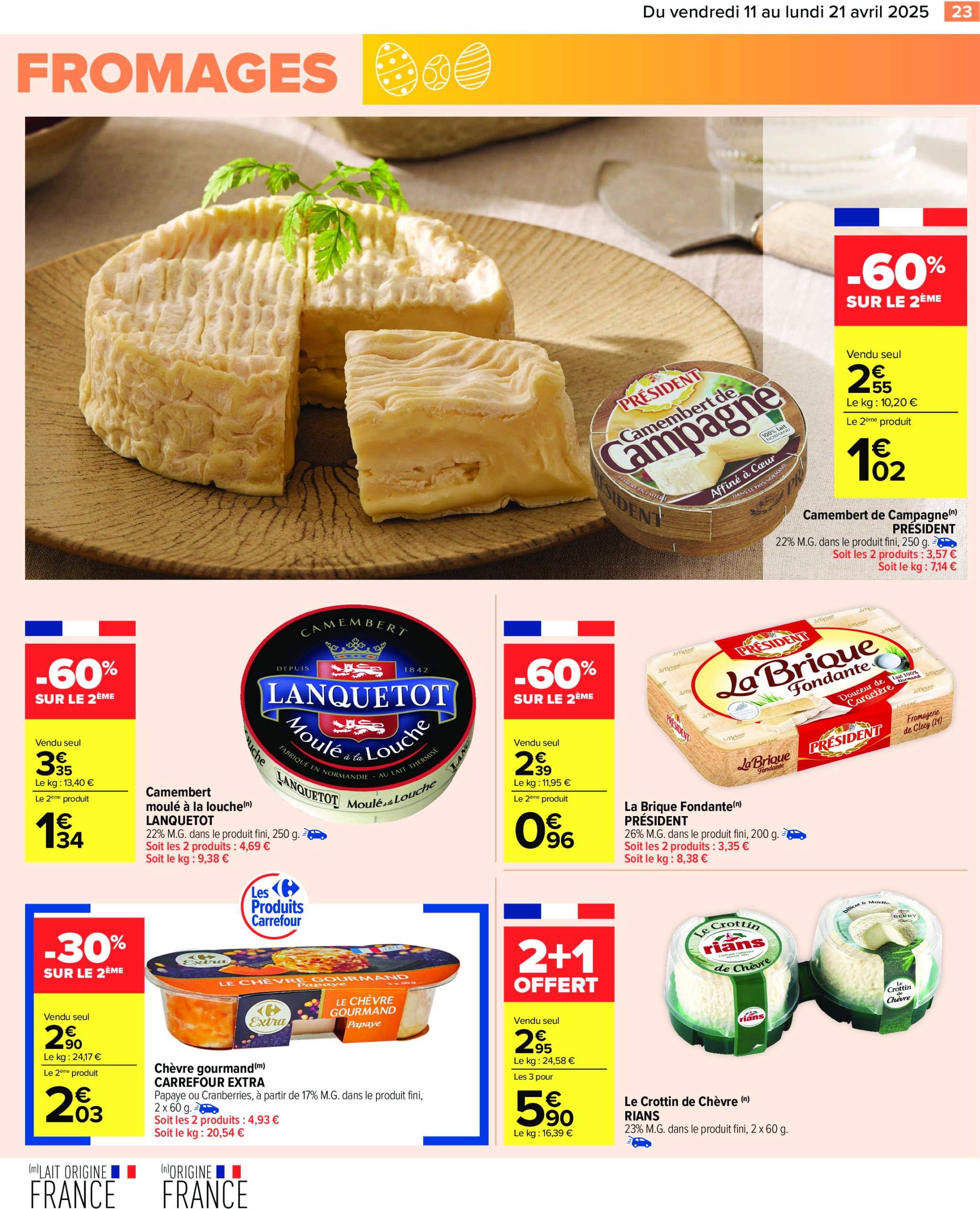 carrefour - Catalogue Carrefour - Pâques valable dès 11/04 - 21/04 - page: 25