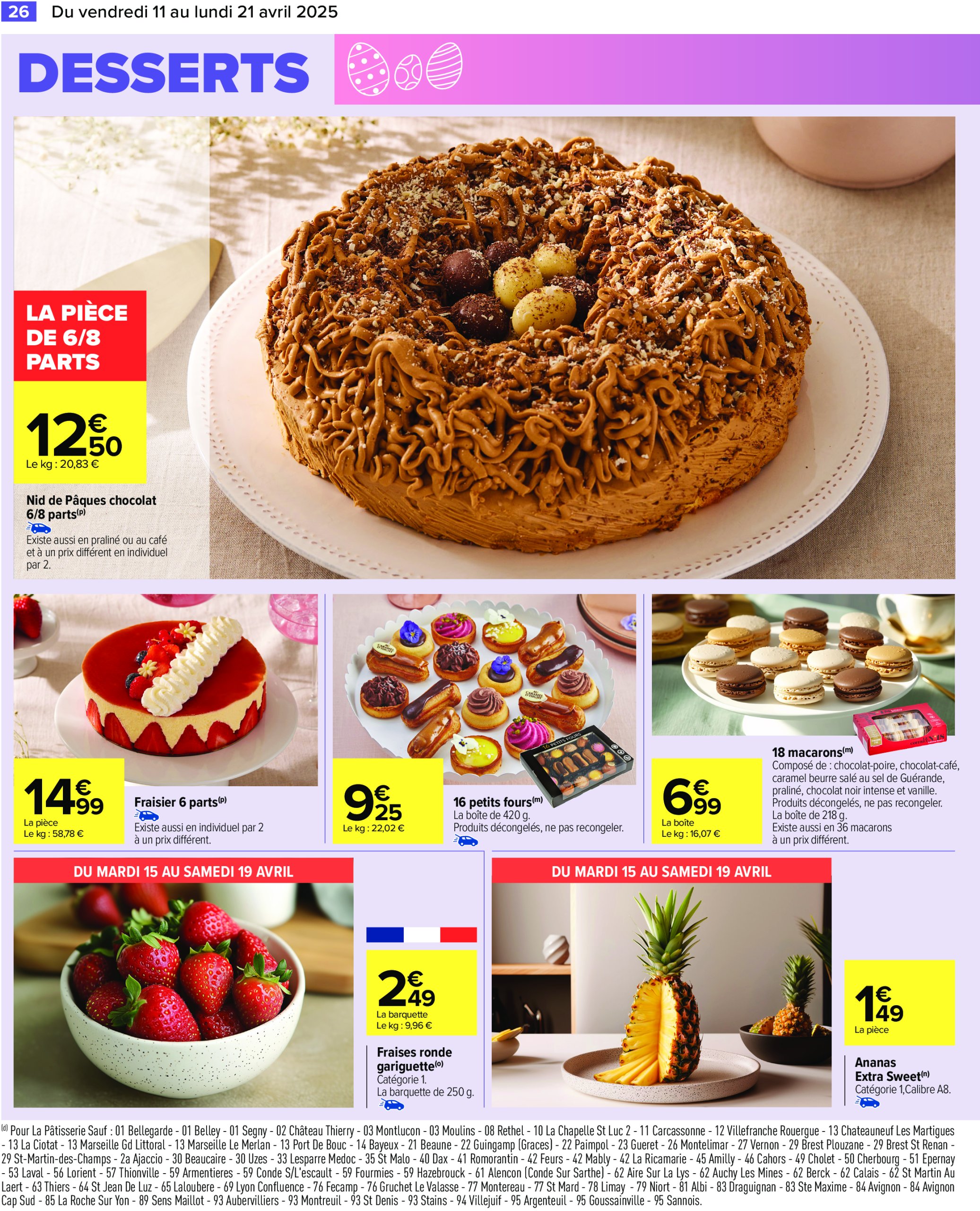 carrefour - Catalogue Carrefour - Pâques valable dès 11/04 - 21/04 - page: 28