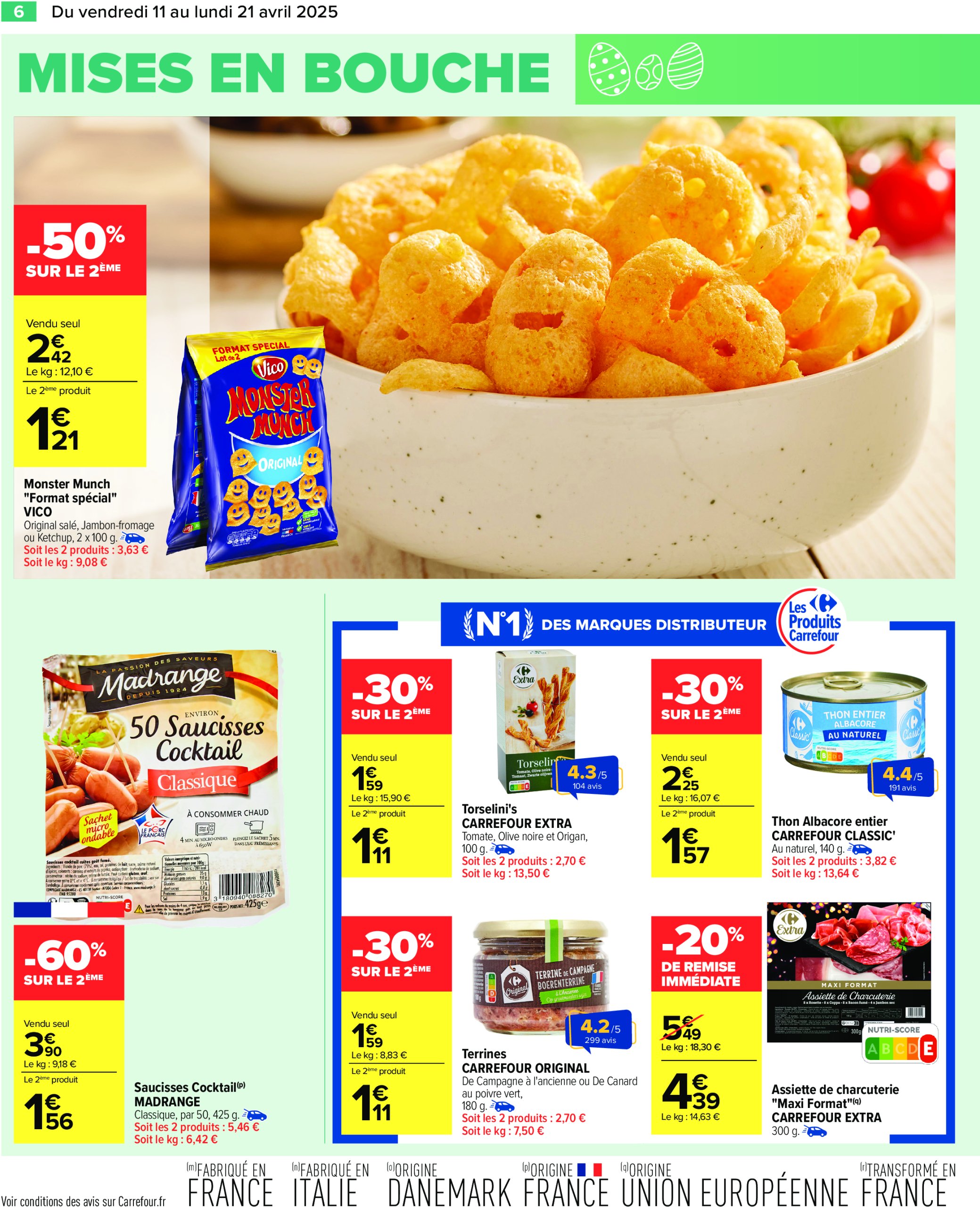 carrefour - Catalogue Carrefour - Pâques valable dès 11/04 - 21/04 - page: 8