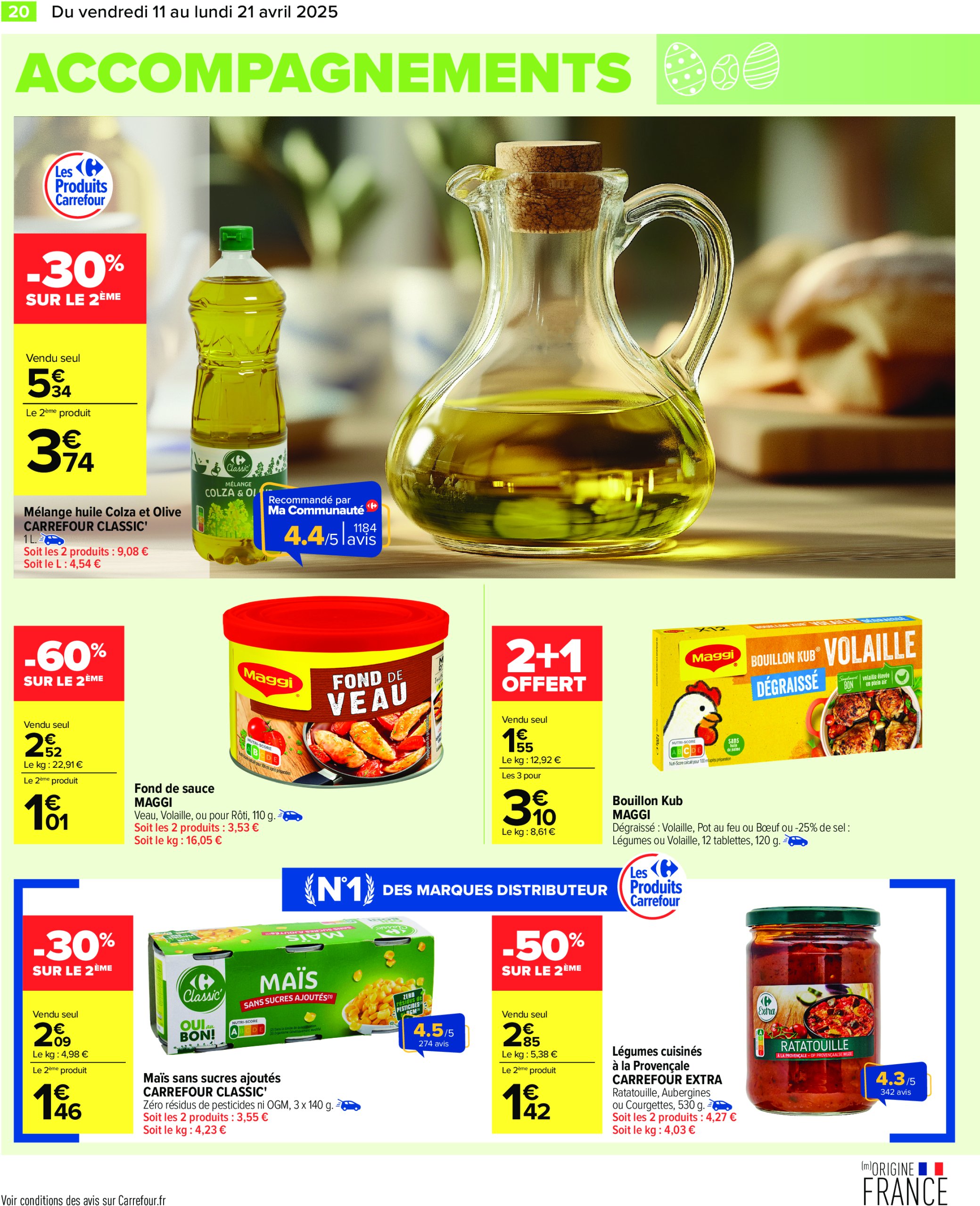 carrefour - Catalogue Carrefour - Pâques valable dès 11/04 - 21/04 - page: 22