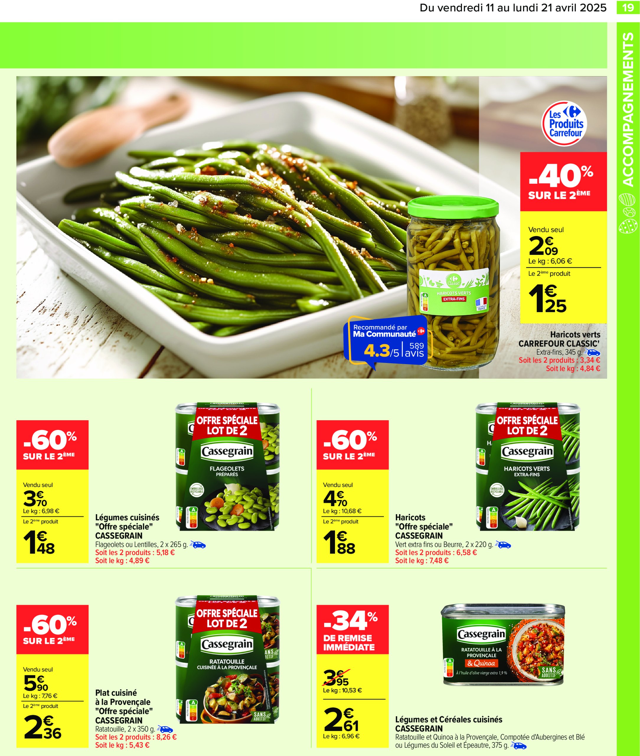 carrefour - Catalogue Carrefour - Pâques valable dès 11/04 - 21/04 - page: 21