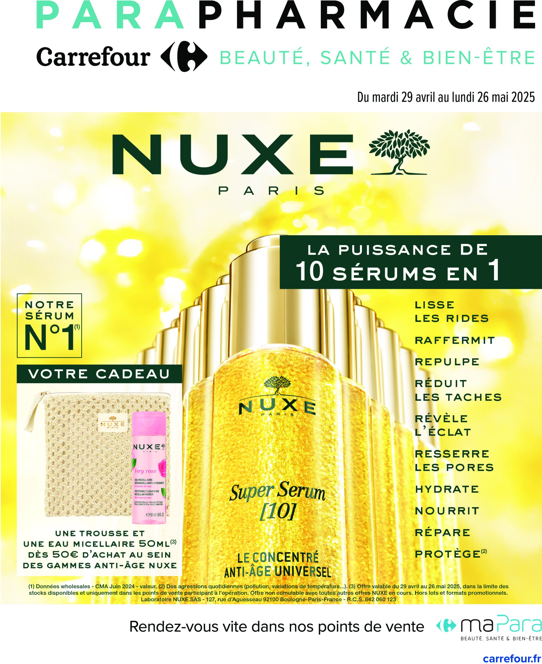 carrefour - Catalogue Carrefour - Parapharmacie valable dès 29/04 - 26/05