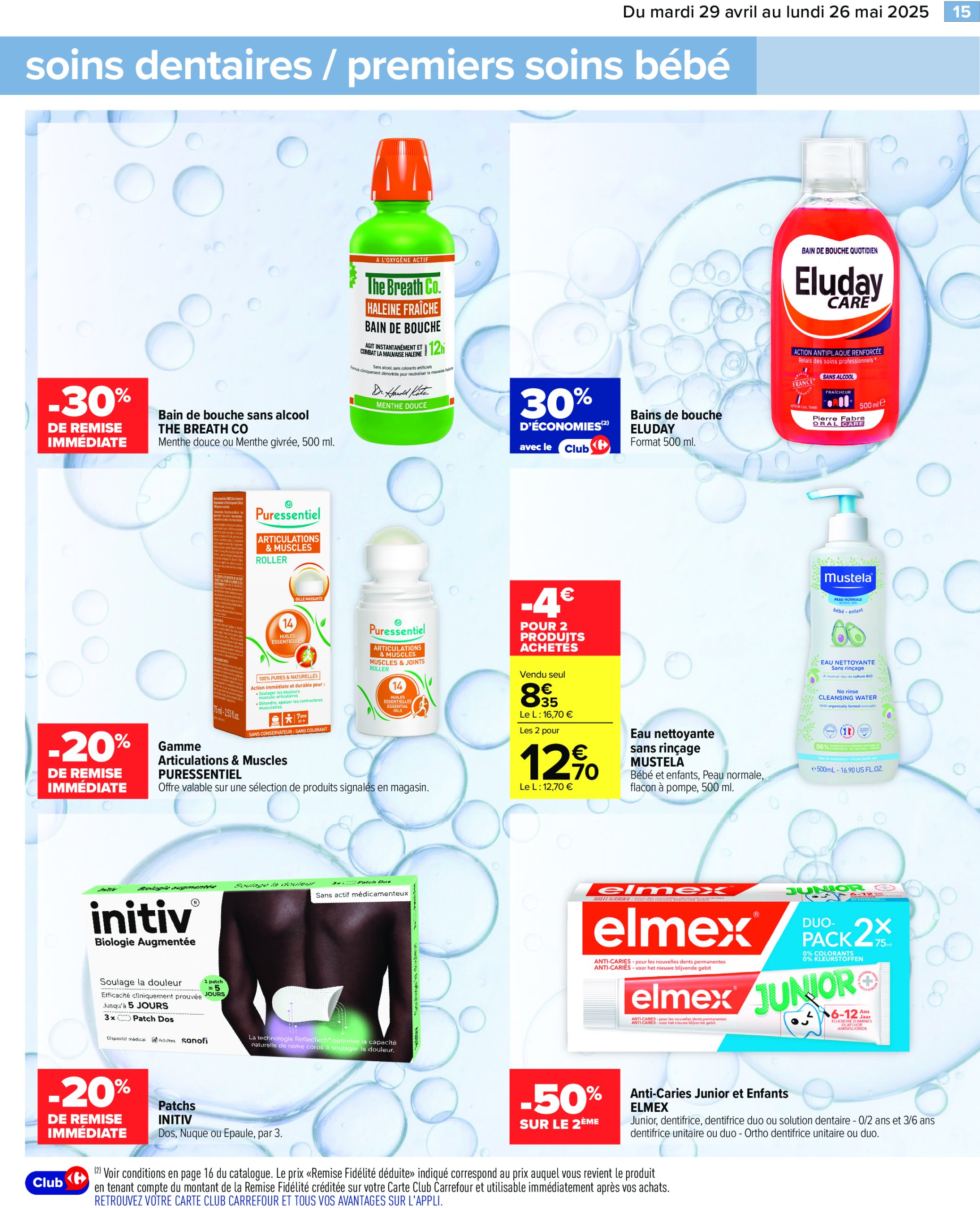 carrefour - Catalogue Carrefour - Parapharmacie valable dès 29/04 - 26/05 - page: 17