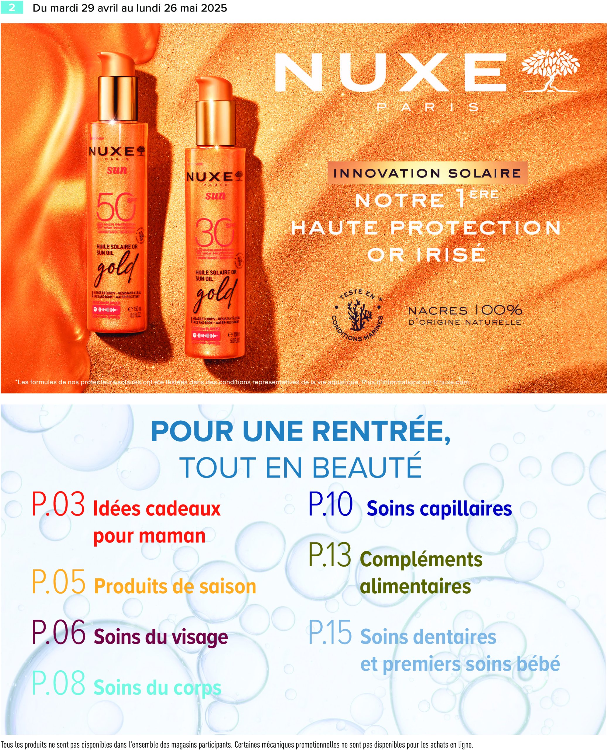 carrefour - Catalogue Carrefour - Parapharmacie valable dès 29/04 - 26/05 - page: 4