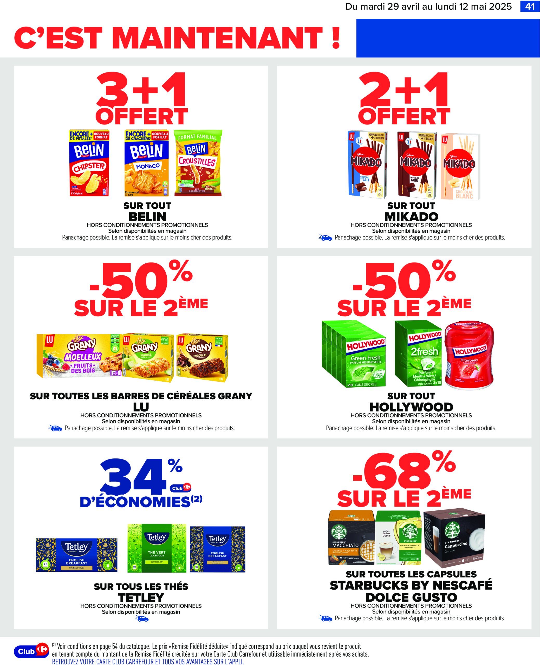 carrefour - Catalogue Carrefour valable dès 29/04 - 12/05 - page: 43 carrefour - Catalogue Carrefour valable dès 29/04 - 12/05 - page: 43