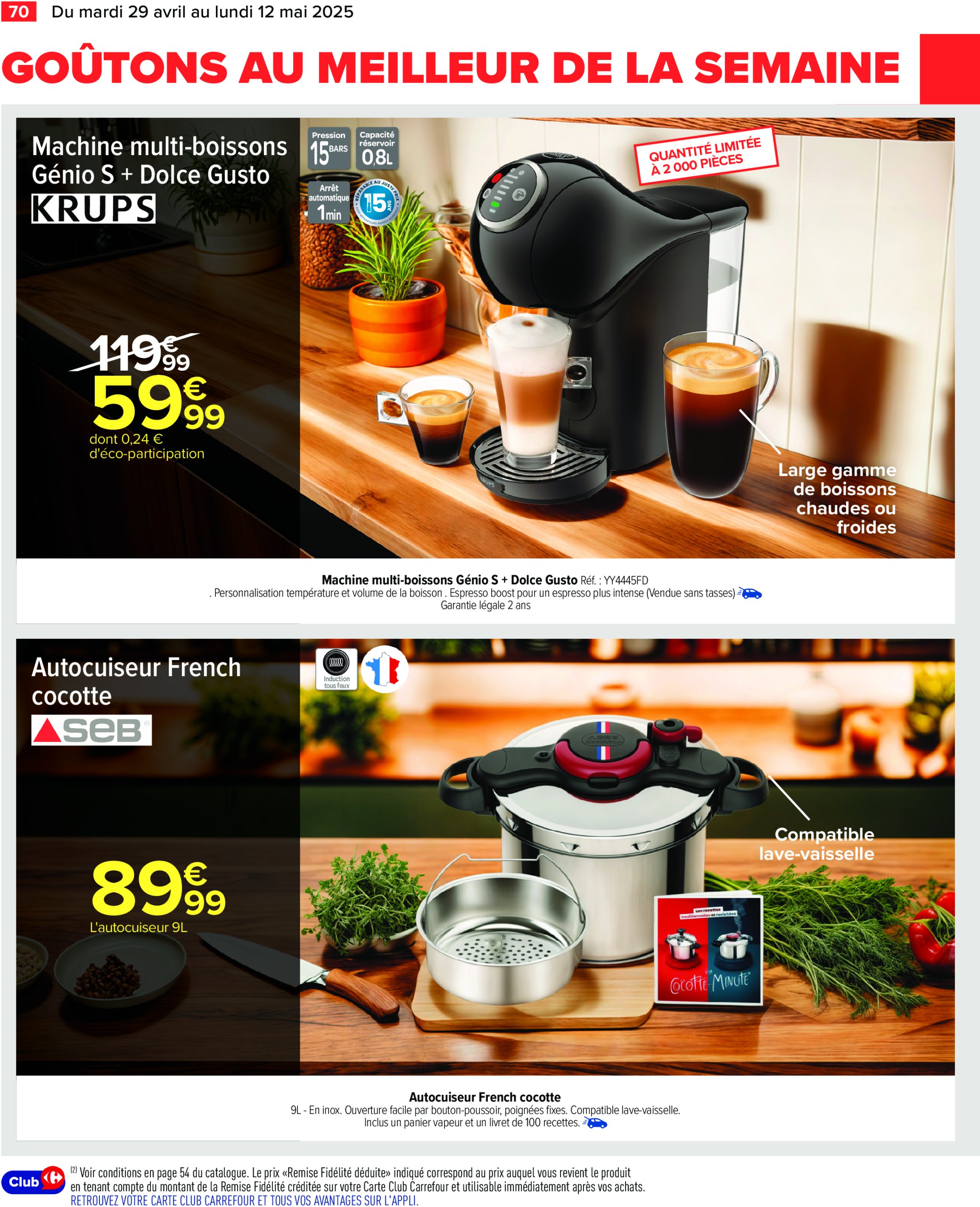 carrefour - Catalogue Carrefour valable dès 29/04 - 12/05 - page: 72 carrefour - Catalogue Carrefour valable dès 29/04 - 12/05 - page: 72