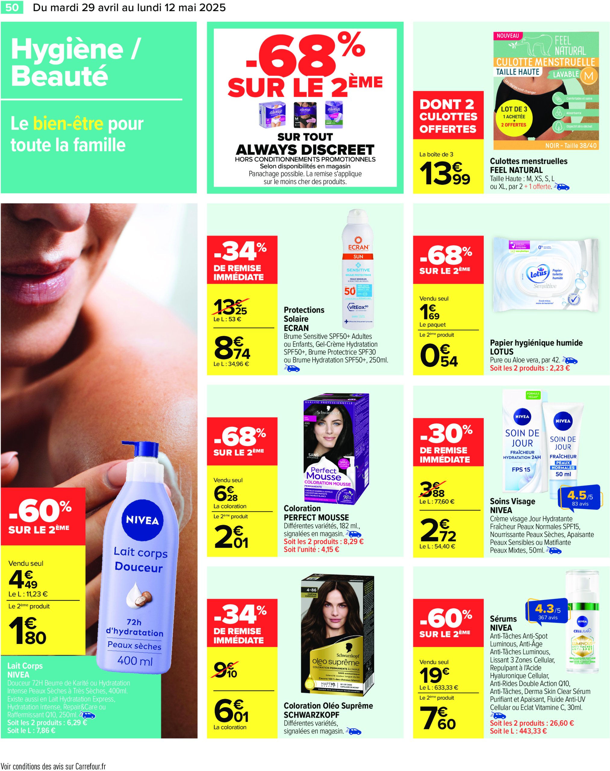 carrefour - Catalogue Carrefour valable dès 29/04 - 12/05 - page: 52 carrefour - Catalogue Carrefour valable dès 29/04 - 12/05 - page: 52