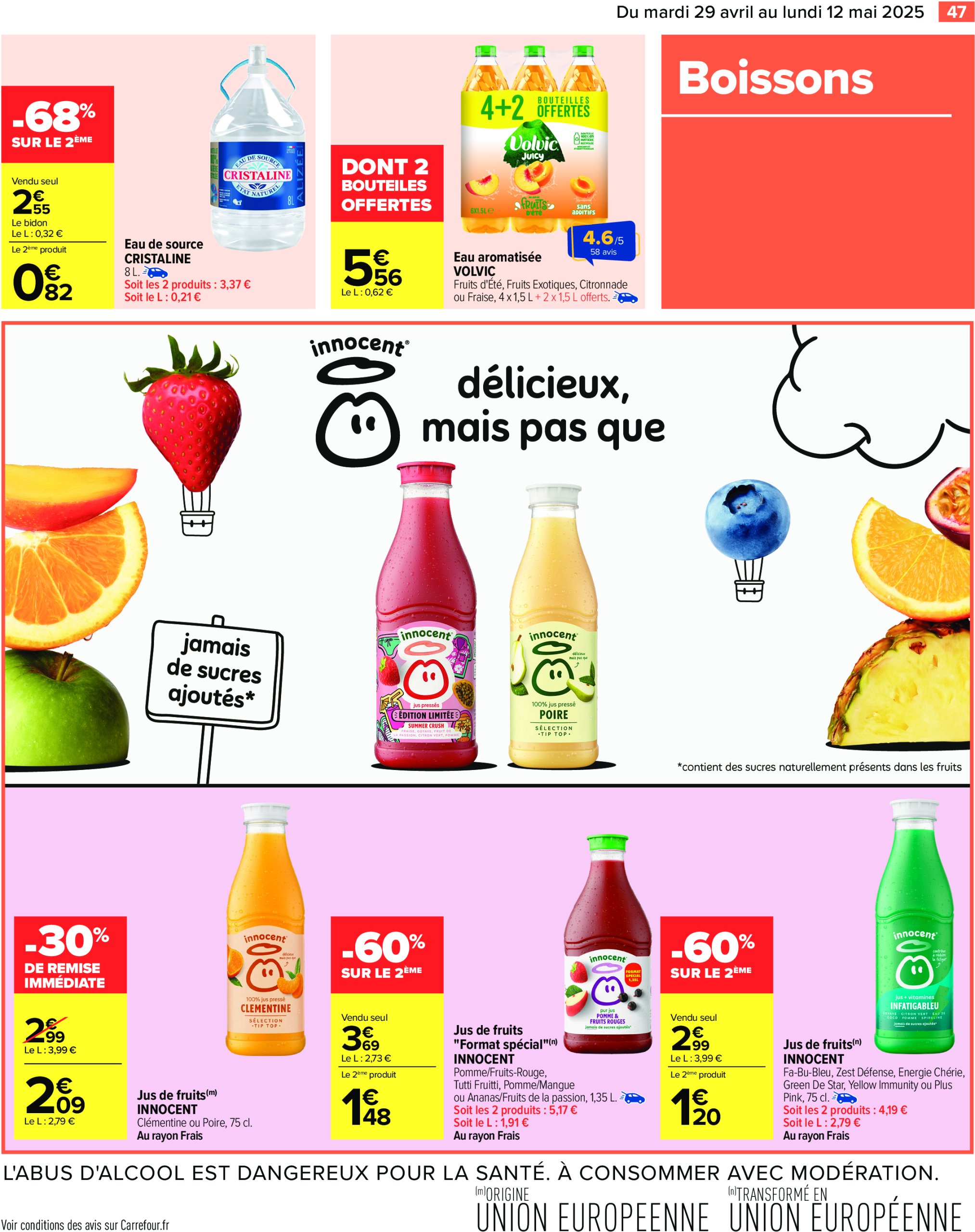 carrefour - Catalogue Carrefour valable dès 29/04 - 12/05 - page: 49 carrefour - Catalogue Carrefour valable dès 29/04 - 12/05 - page: 49