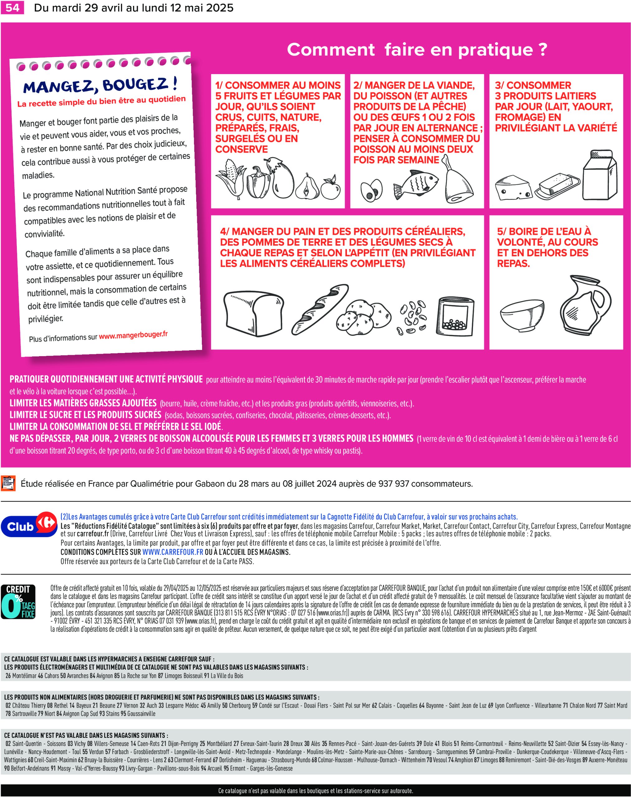 carrefour - Catalogue Carrefour valable dès 29/04 - 12/05 - page: 56 carrefour - Catalogue Carrefour valable dès 29/04 - 12/05 - page: 56