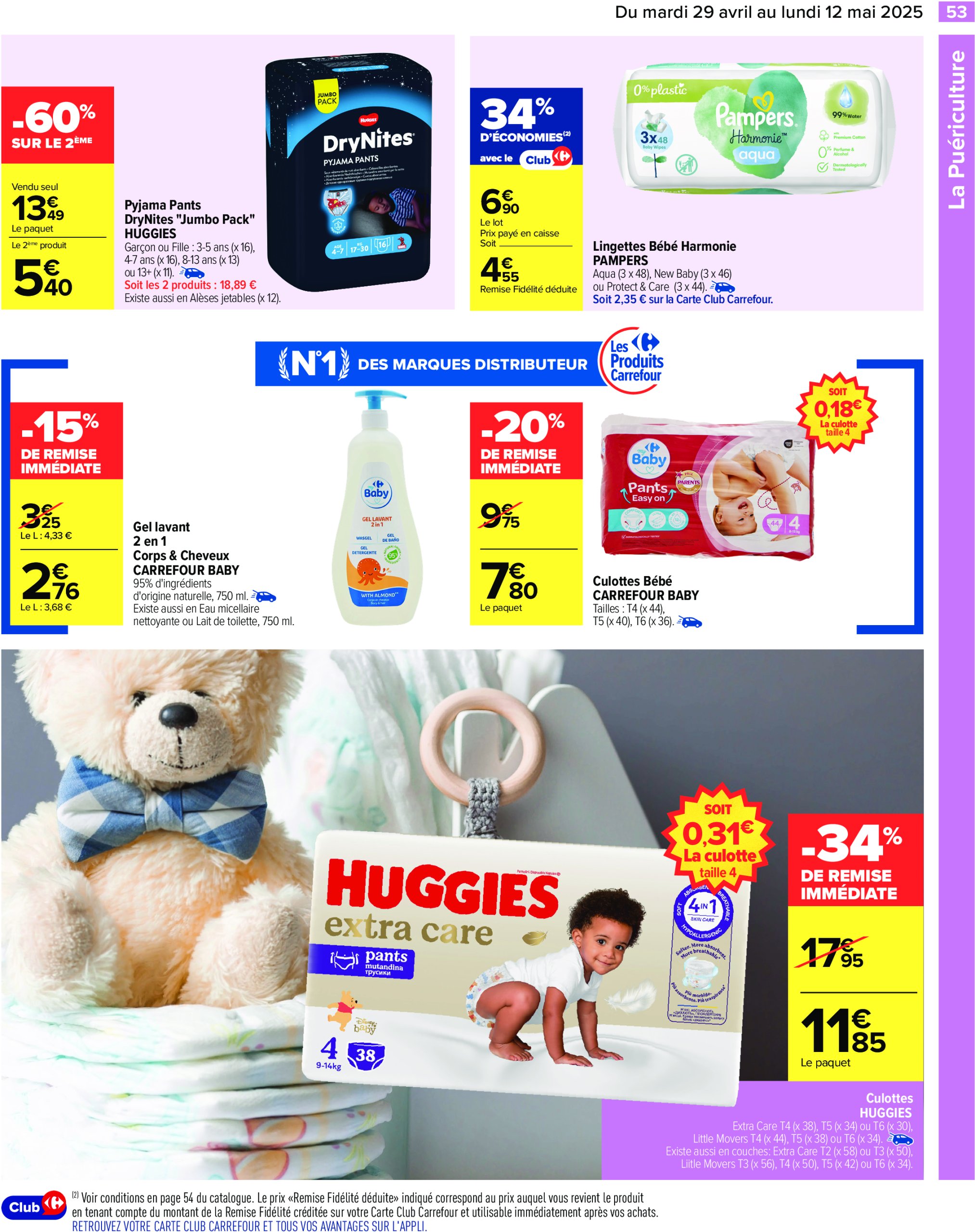 carrefour - Catalogue Carrefour valable dès 29/04 - 12/05 - page: 55 carrefour - Catalogue Carrefour valable dès 29/04 - 12/05 - page: 55