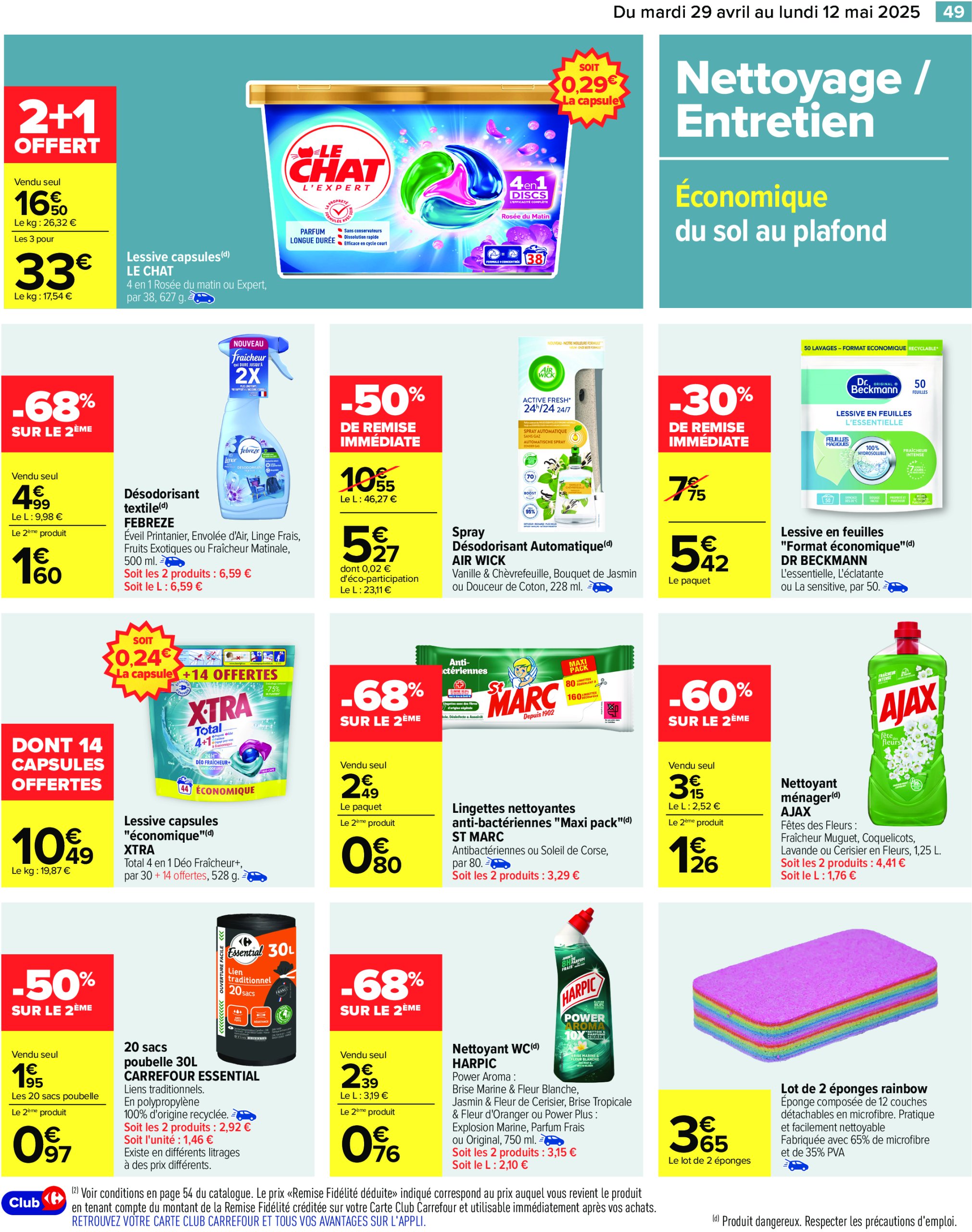 carrefour - Catalogue Carrefour valable dès 29/04 - 12/05 - page: 51 carrefour - Catalogue Carrefour valable dès 29/04 - 12/05 - page: 51