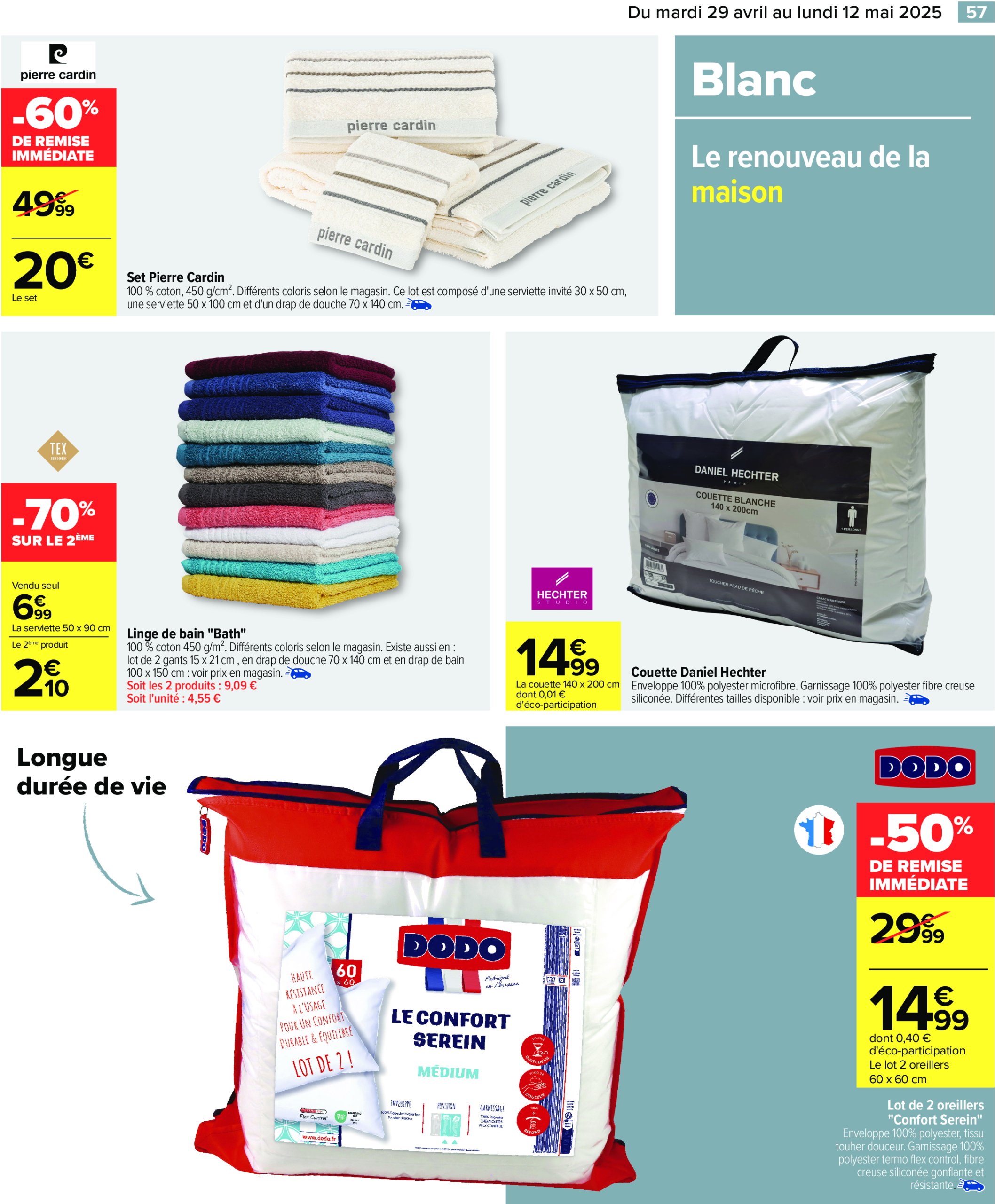 carrefour - Catalogue Carrefour valable dès 29/04 - 12/05 - page: 59 carrefour - Catalogue Carrefour valable dès 29/04 - 12/05 - page: 59
