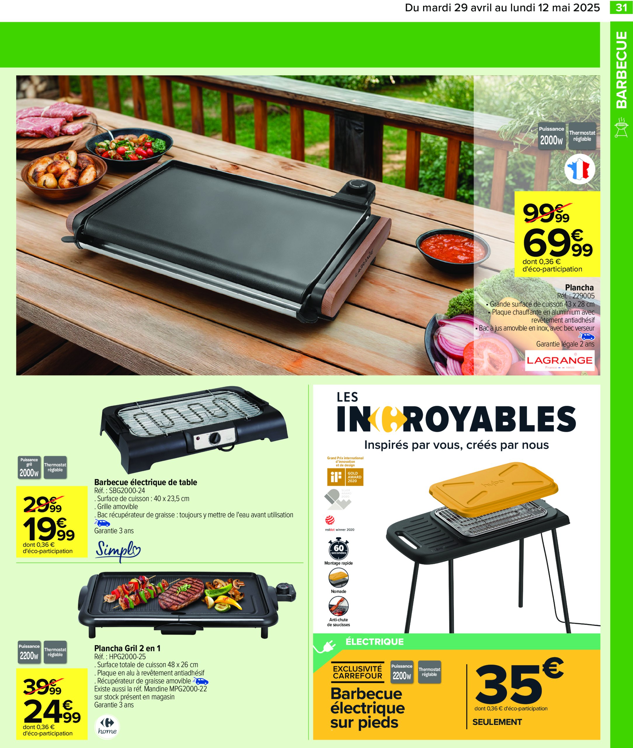 carrefour - Catalogue Carrefour valable dès 29/04 - 12/05 - page: 33 carrefour - Catalogue Carrefour valable dès 29/04 - 12/05 - page: 33