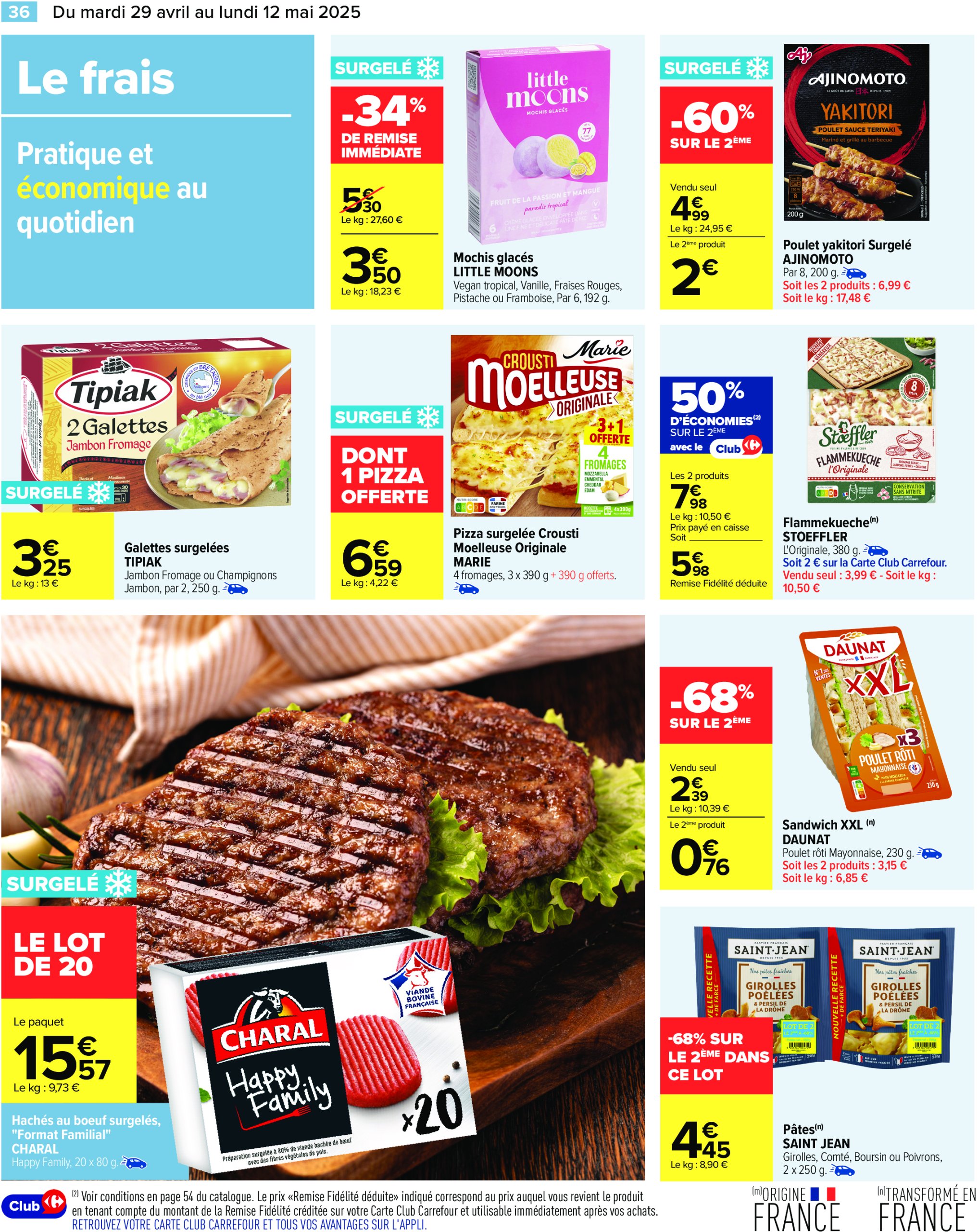 carrefour - Catalogue Carrefour valable dès 29/04 - 12/05 - page: 38 carrefour - Catalogue Carrefour valable dès 29/04 - 12/05 - page: 38