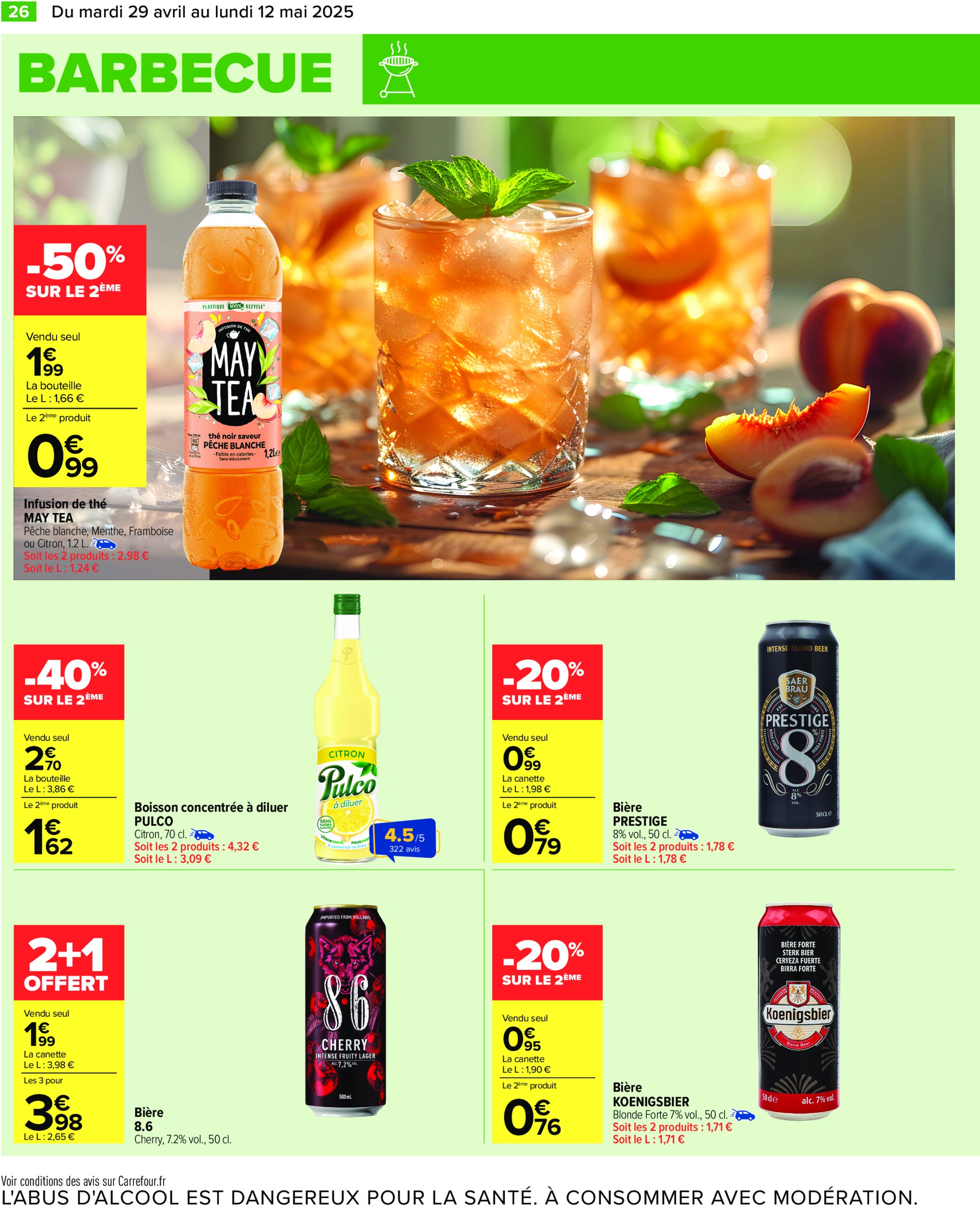 carrefour - Catalogue Carrefour valable dès 29/04 - 12/05 - page: 28 carrefour - Catalogue Carrefour valable dès 29/04 - 12/05 - page: 28