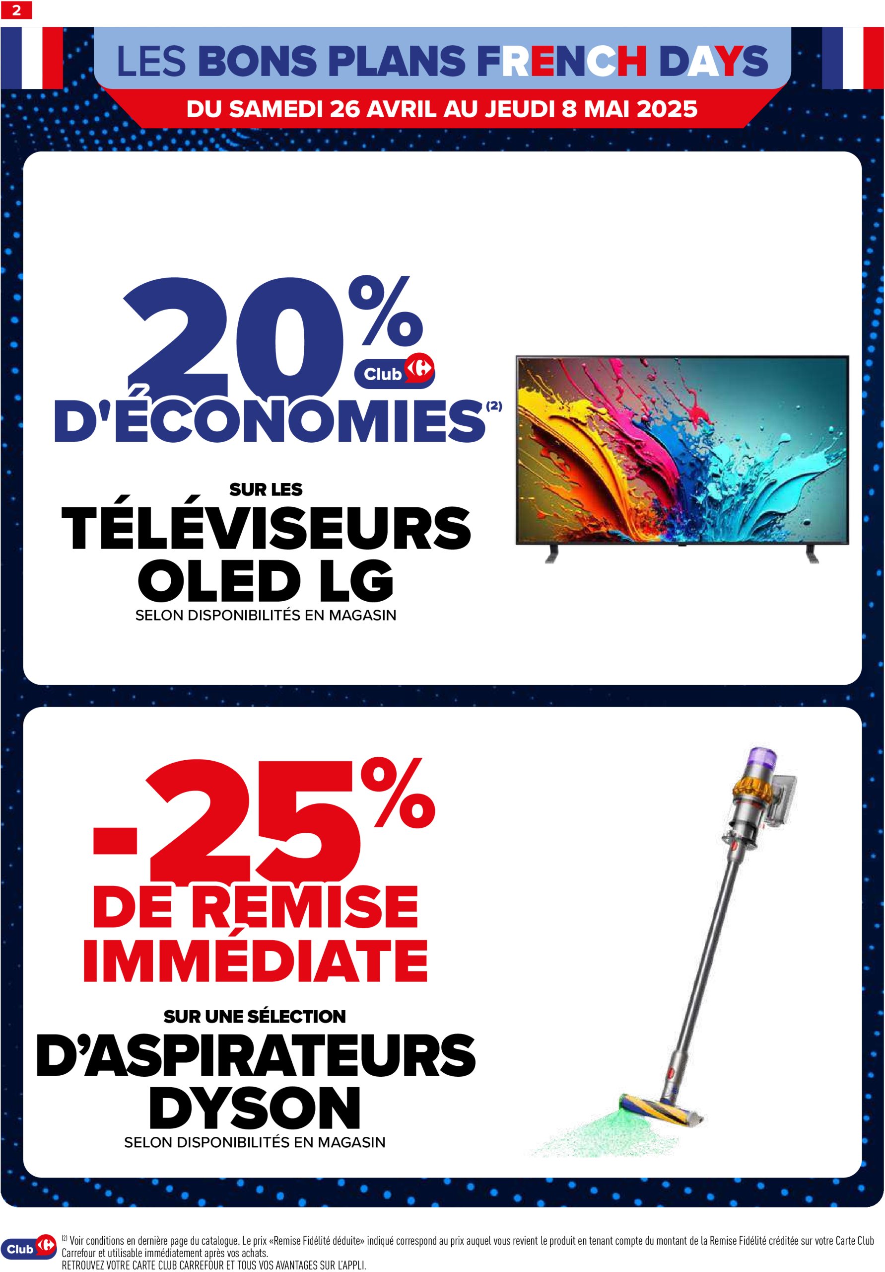 carrefour - Catalogue Carrefour - French Days valable dès 26/04 - 08/05 - page: 2