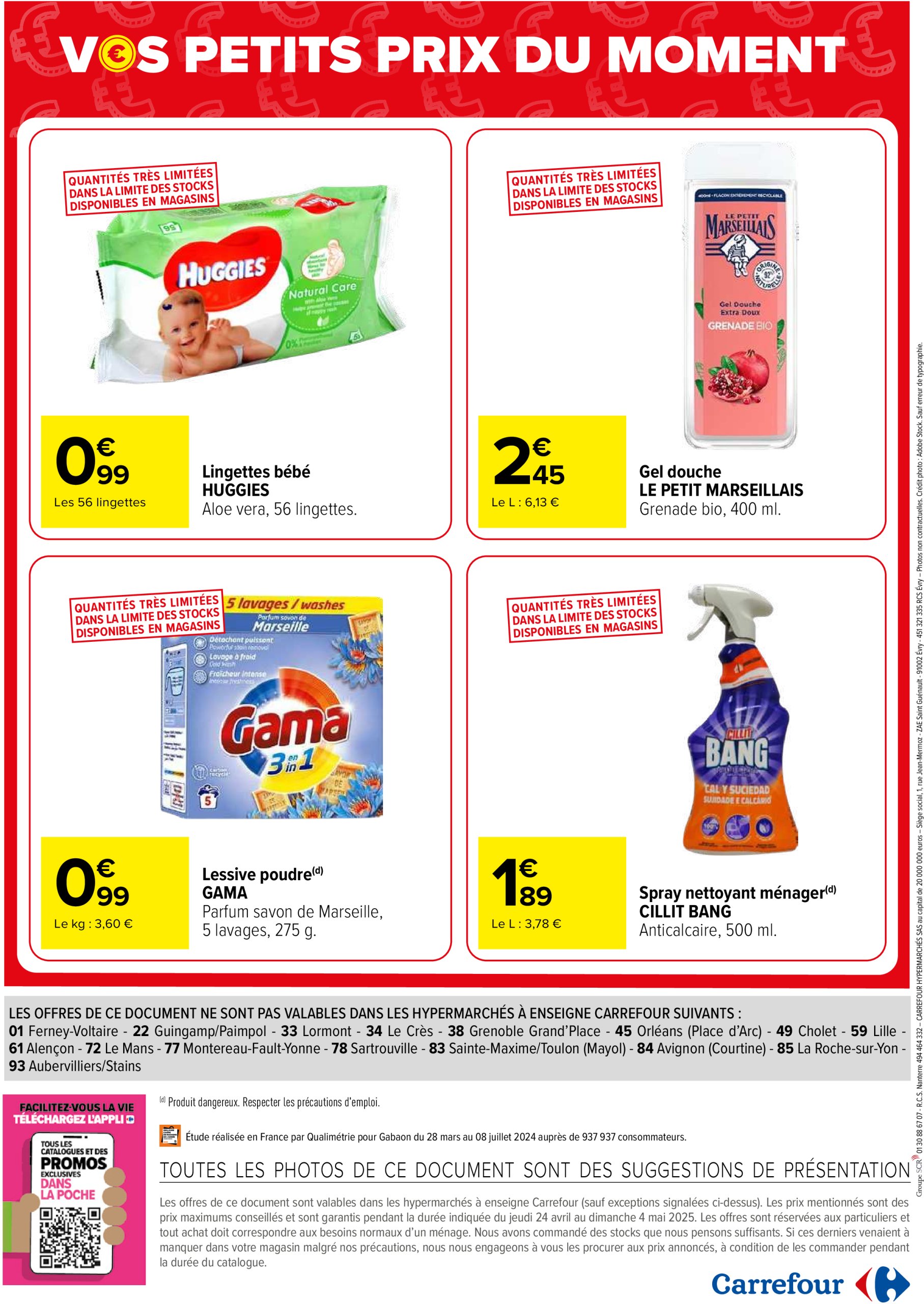carrefour - Catalogue Carrefour - Vos Petits Prix du Moment valable dès 24/04 - 04/05 - page: 2