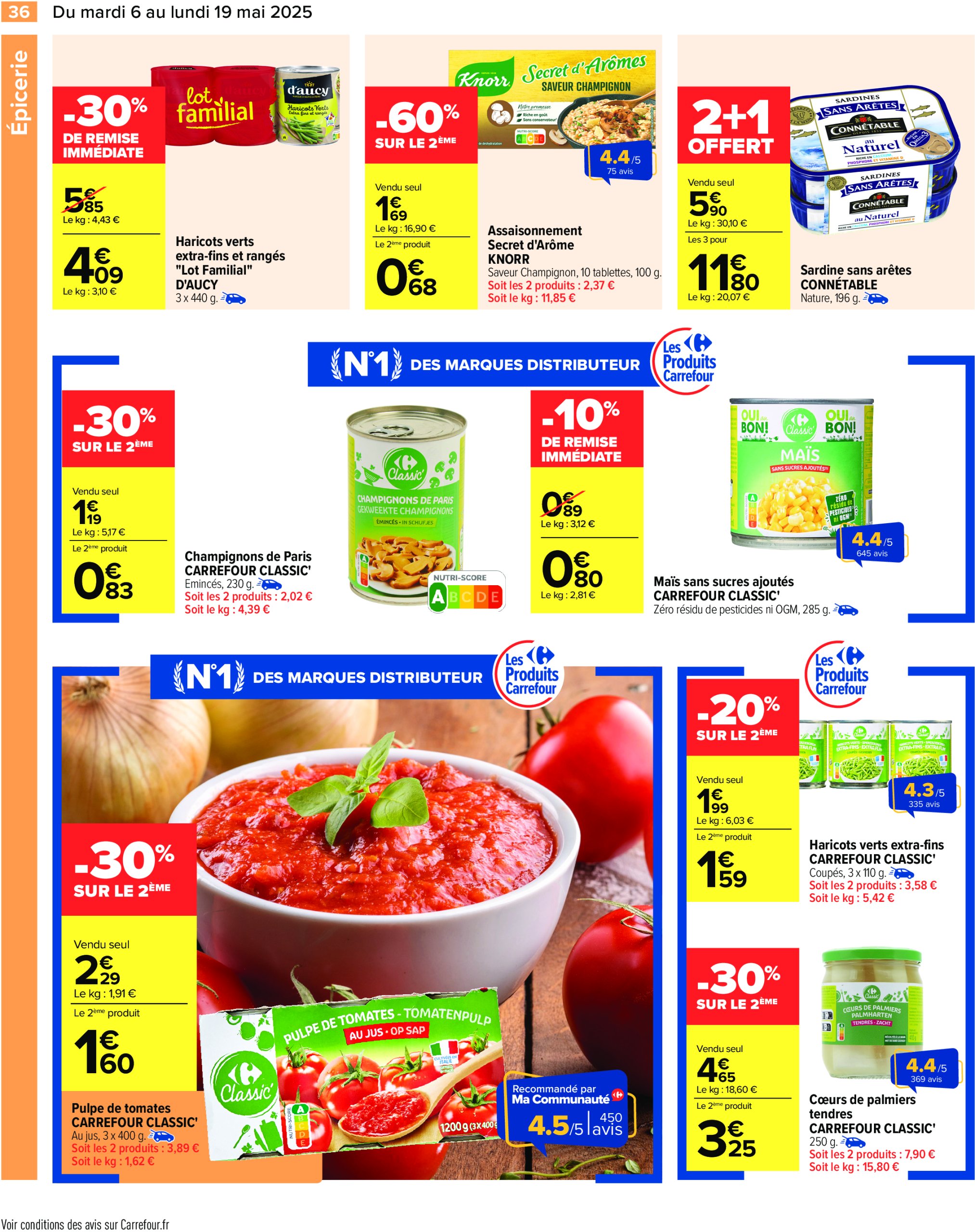 carrefour - Catalogue Carrefour valable dès 06/05 - 19/05 - page: 38 carrefour - Catalogue Carrefour valable dès 06/05 - 19/05 - page: 38