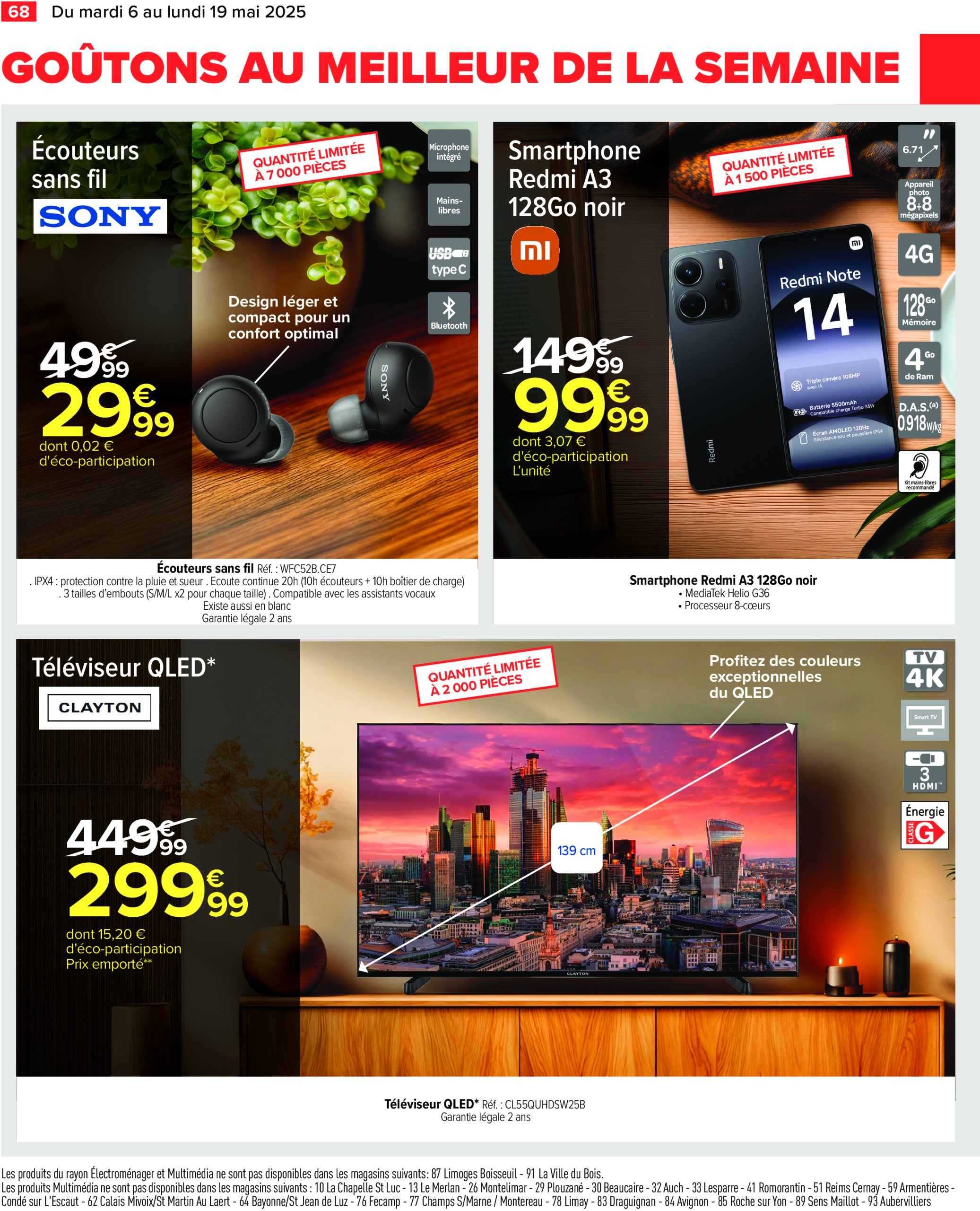 carrefour - Catalogue Carrefour valable dès 06/05 - 19/05 - page: 70 carrefour - Catalogue Carrefour valable dès 06/05 - 19/05 - page: 70