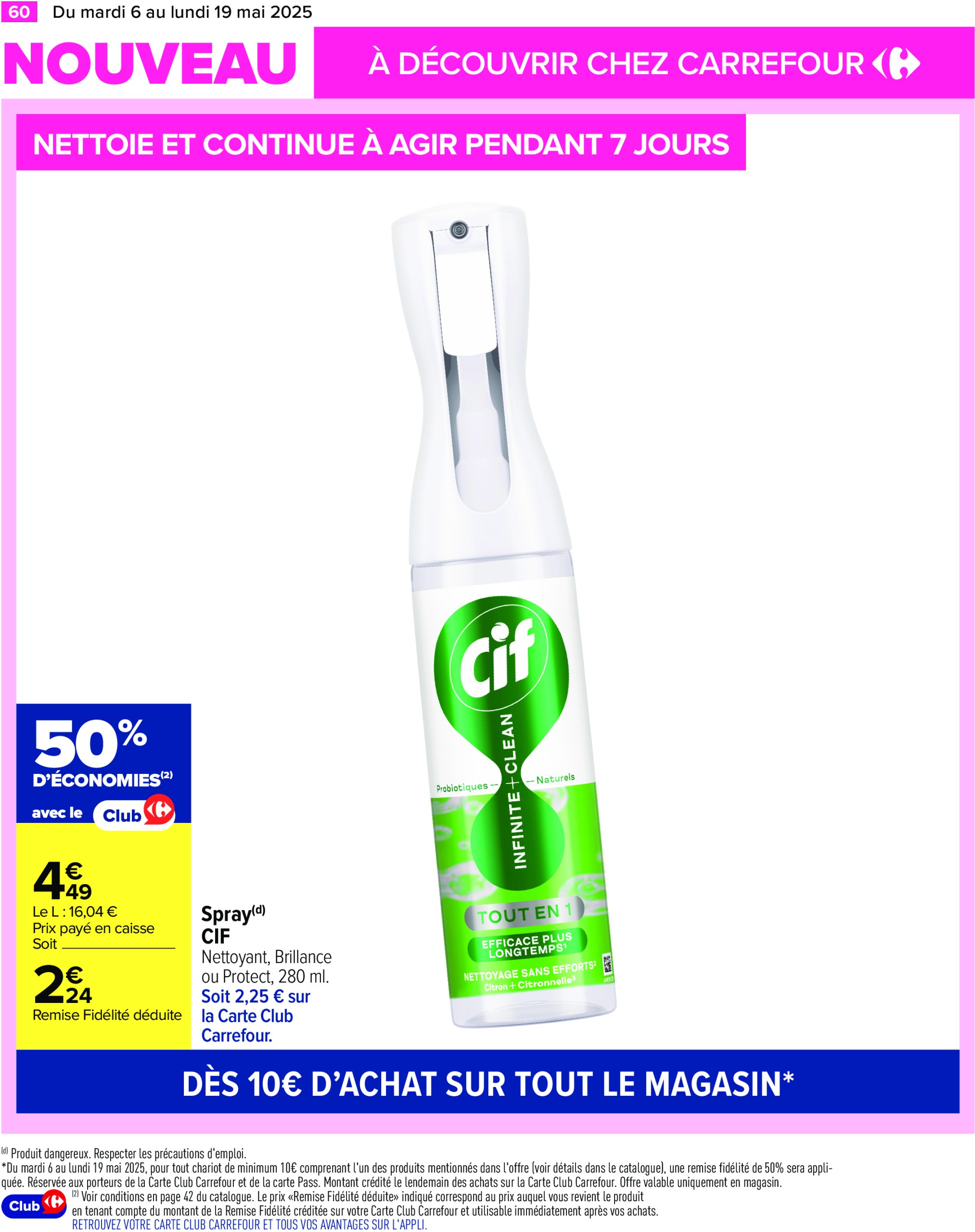 carrefour - Catalogue Carrefour valable dès 06/05 - 19/05 - page: 62 carrefour - Catalogue Carrefour valable dès 06/05 - 19/05 - page: 62
