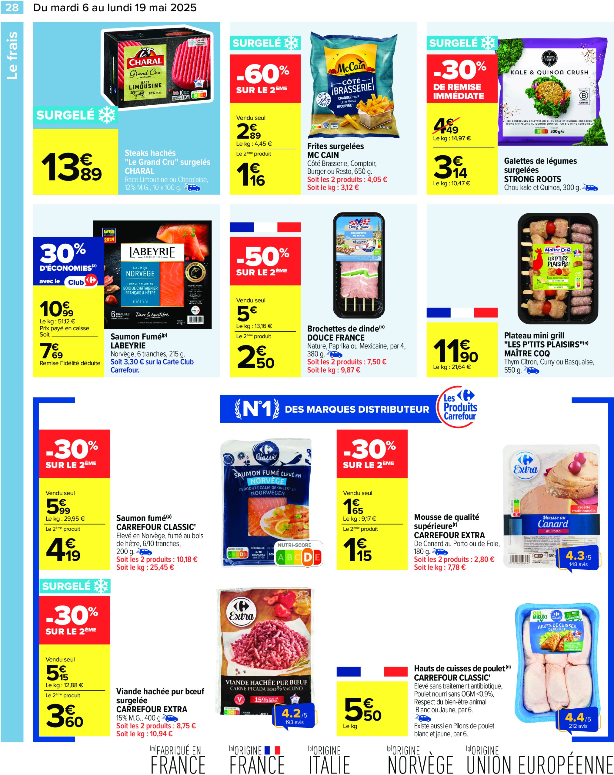 carrefour - Catalogue Carrefour valable dès 06/05 - 19/05 - page: 30 carrefour - Catalogue Carrefour valable dès 06/05 - 19/05 - page: 30