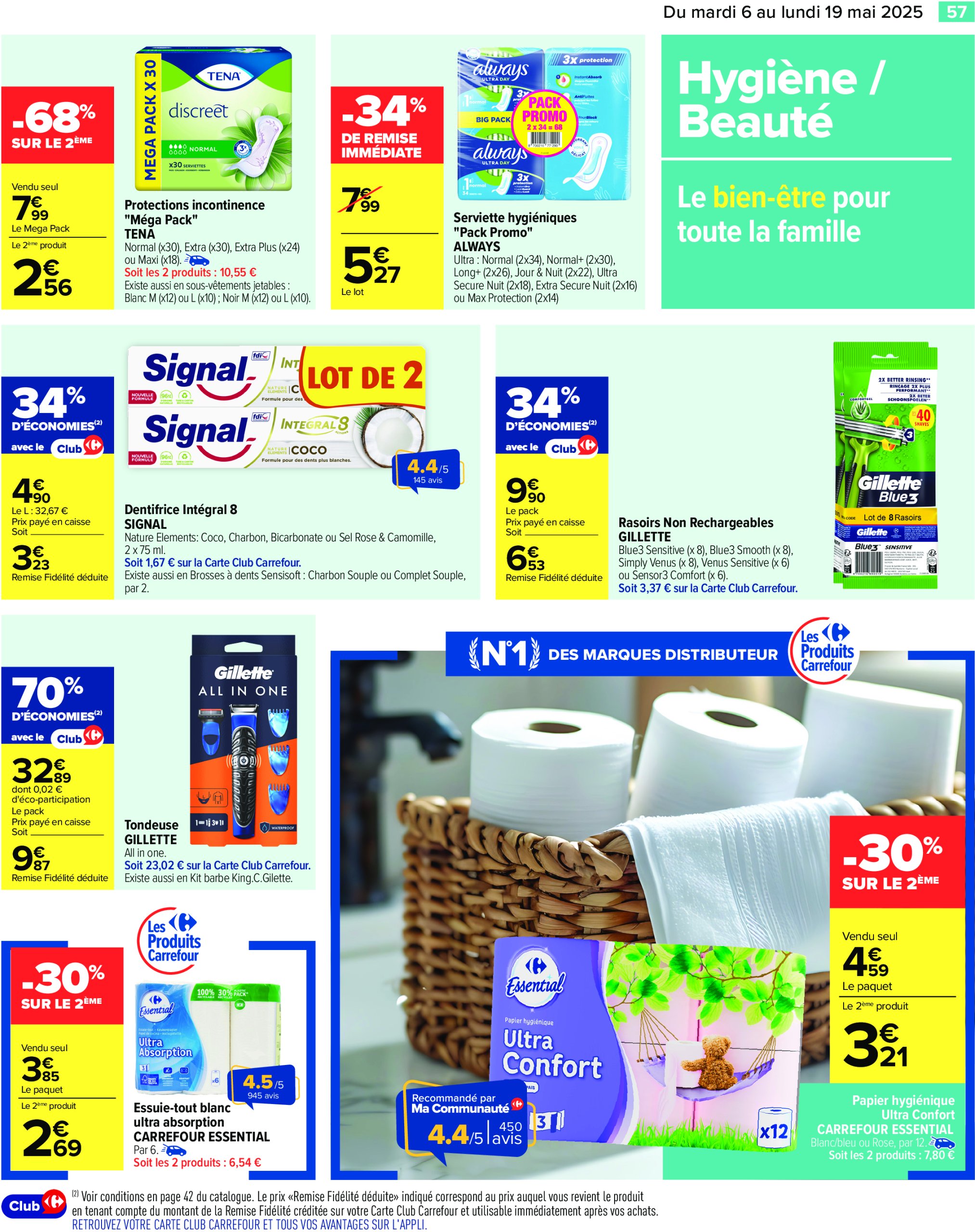 carrefour - Catalogue Carrefour valable dès 06/05 - 19/05 - page: 59 carrefour - Catalogue Carrefour valable dès 06/05 - 19/05 - page: 59