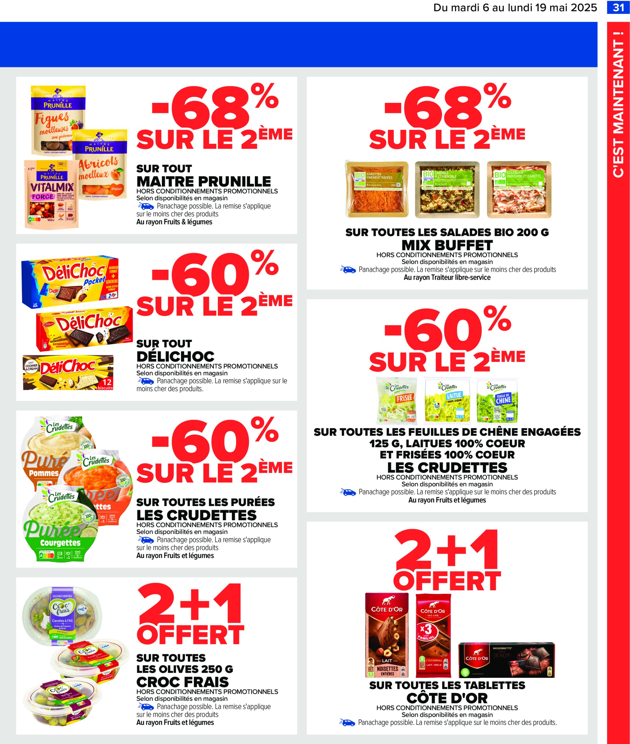 carrefour - Catalogue Carrefour valable dès 06/05 - 19/05 - page: 33 carrefour - Catalogue Carrefour valable dès 06/05 - 19/05 - page: 33